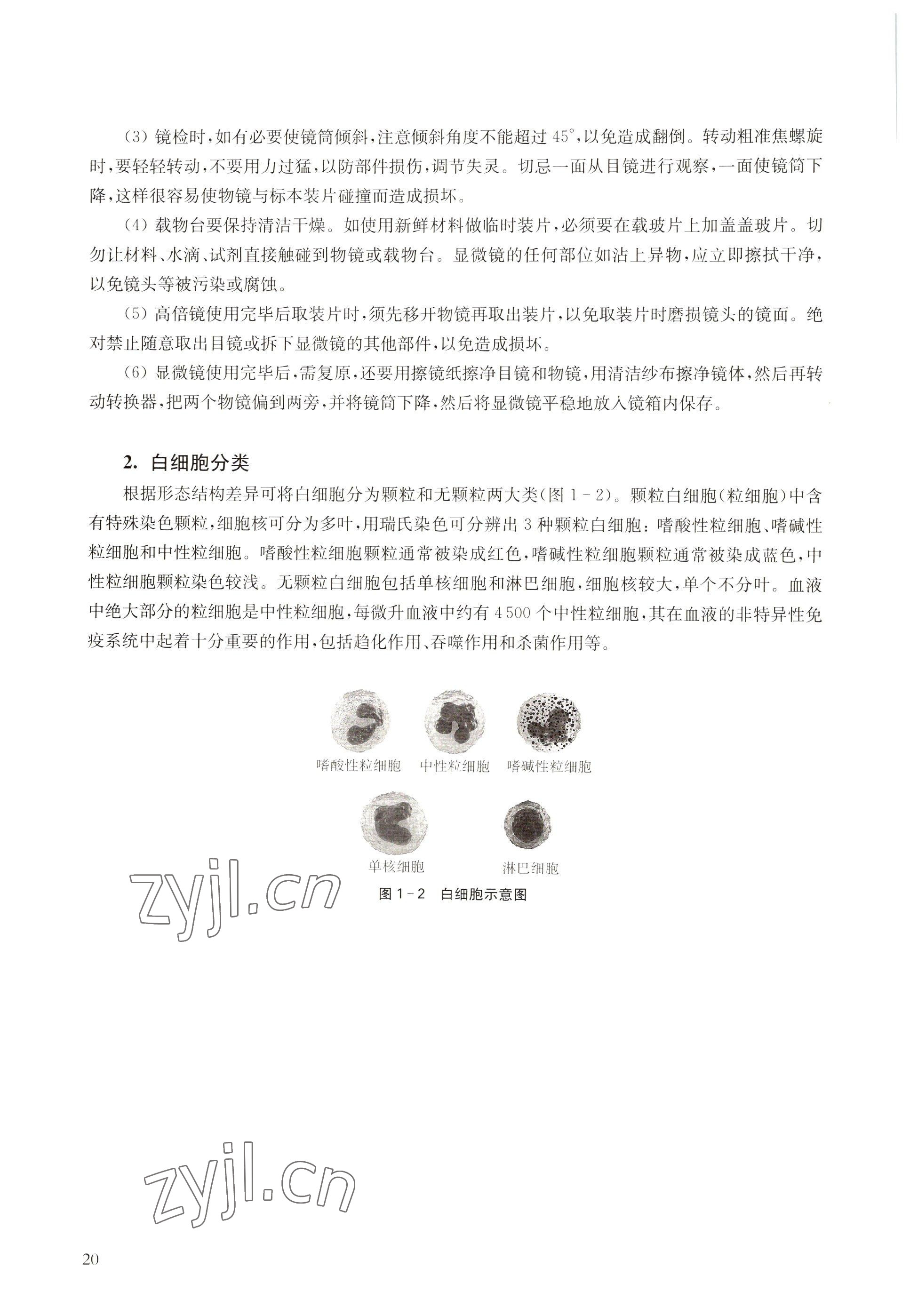 2022年教材課本高中生物必修1分子與細(xì)胞滬教版 參考答案第12頁(yè)