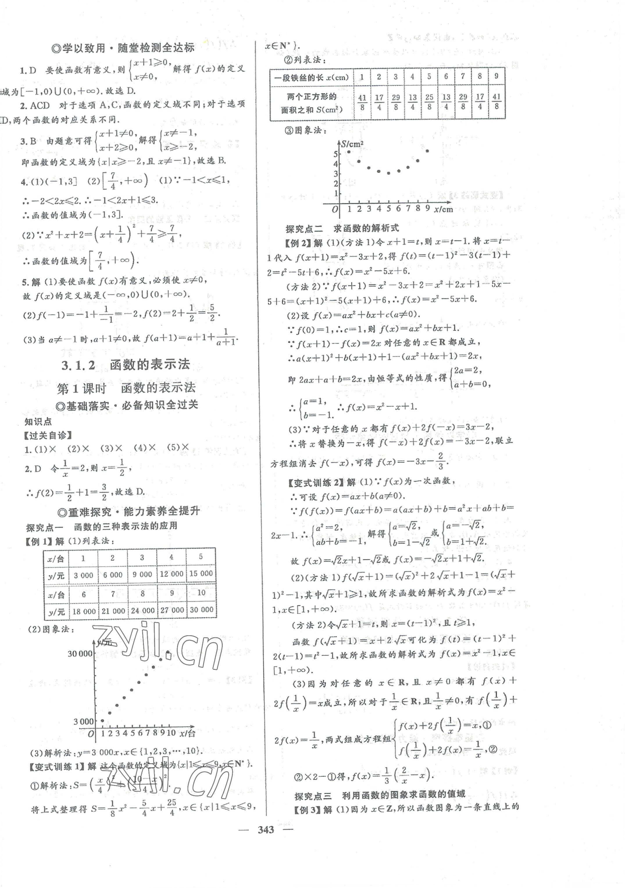 2022年高中同步學(xué)案優(yōu)化設(shè)計(jì)數(shù)學(xué)必修第一冊(cè)人教版 參考答案第18頁(yè)