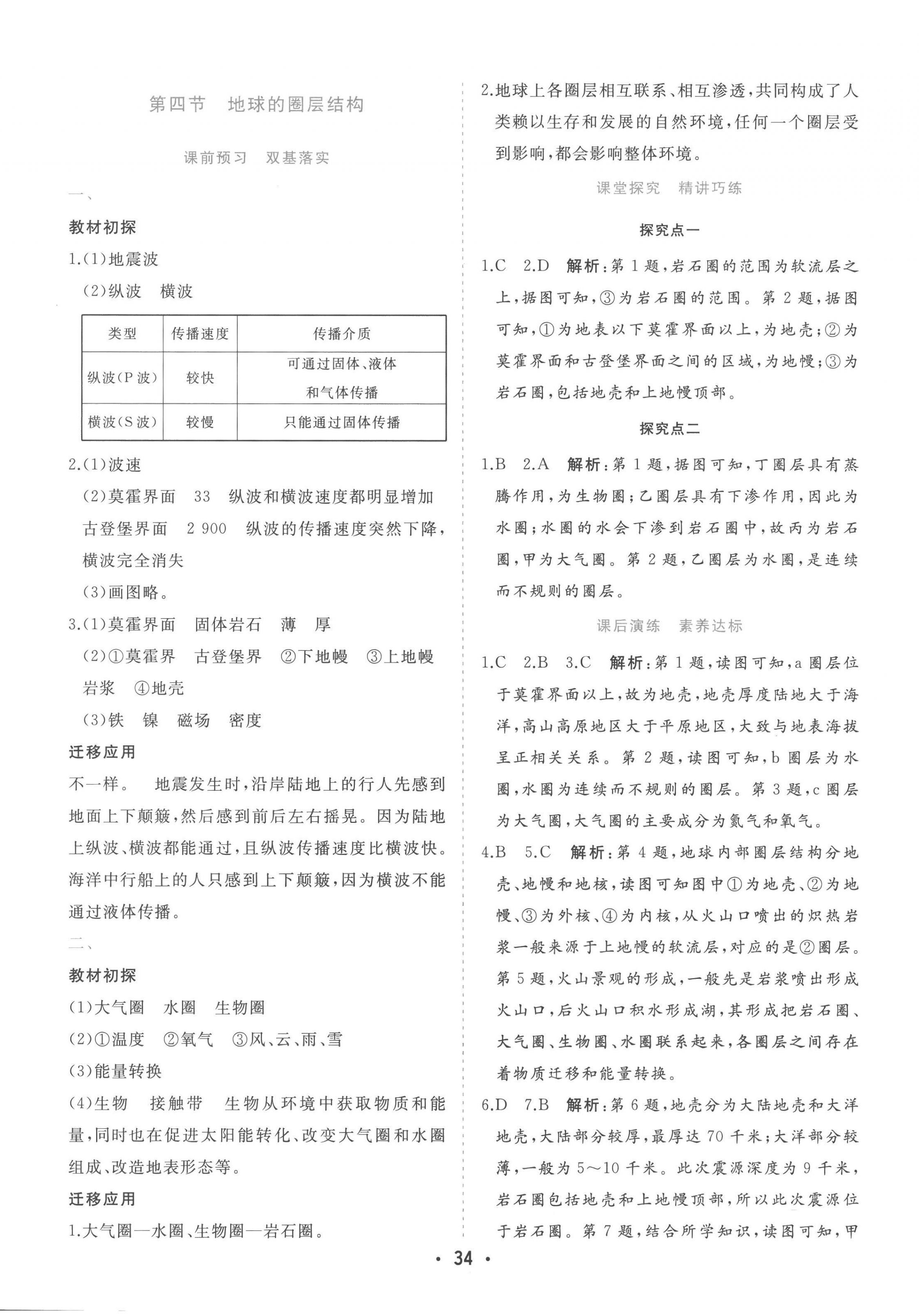 2022年金版學(xué)案高中同步輔導(dǎo)與檢測(cè)高中地理必修第一冊(cè)人教版 第6頁(yè)