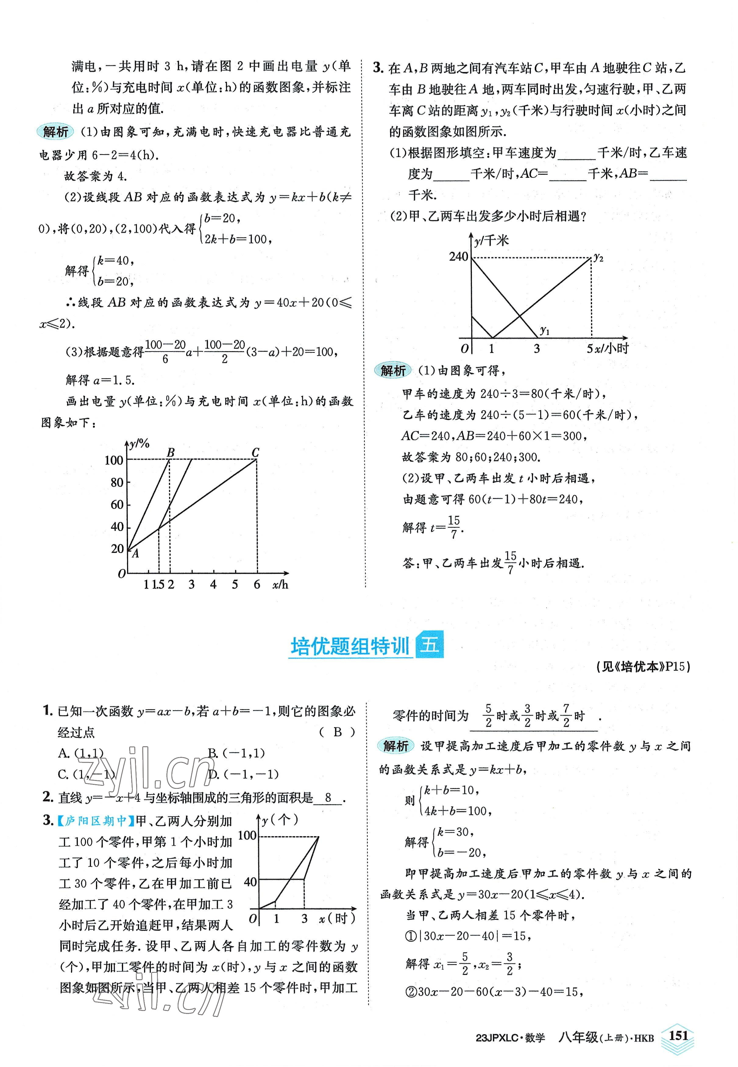 2022年金牌學(xué)練測(cè)八年級(jí)數(shù)學(xué)上冊(cè)滬科版 參考答案第13頁(yè)