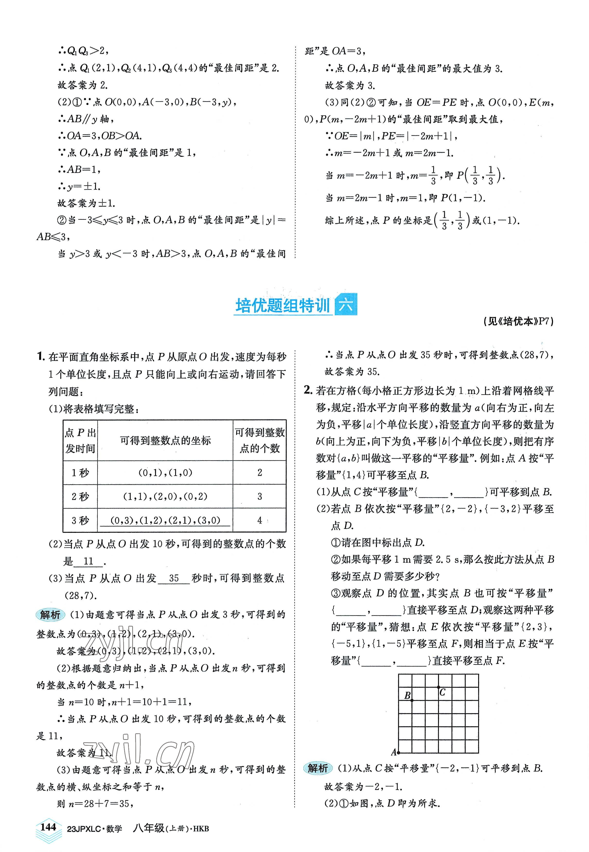 2022年金牌學(xué)練測八年級數(shù)學(xué)上冊滬科版 參考答案第6頁