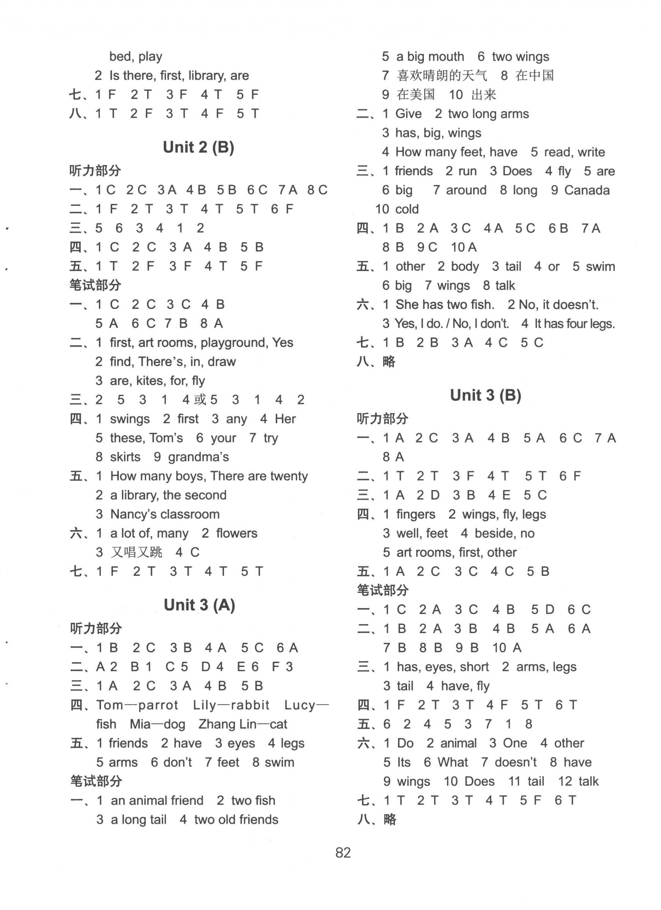 2022年课课练小学英语AB卷五年级上册译林版优化版&nbsp;第2页
