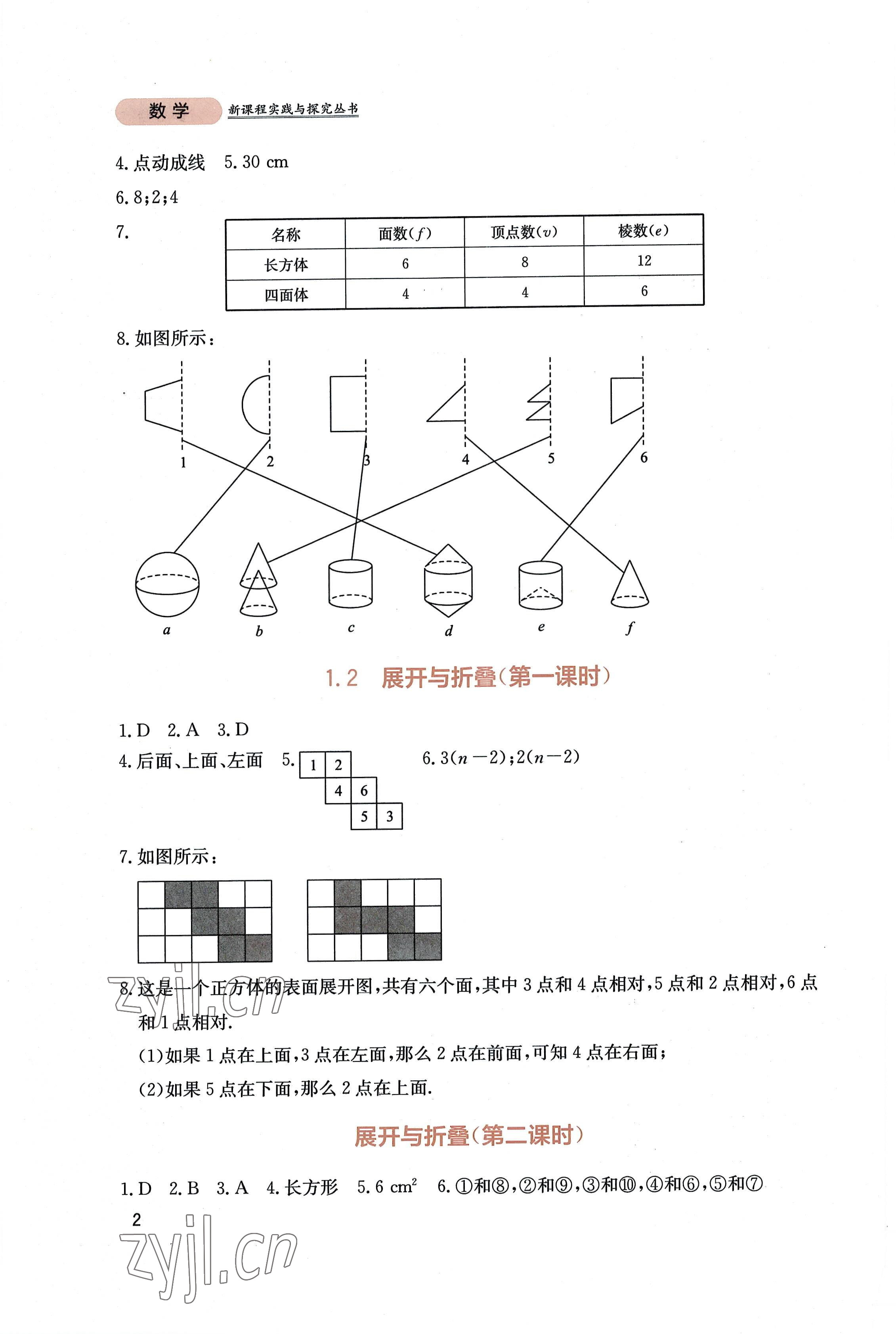 2022年新課程實踐與探究叢書七年級數(shù)學上冊北師大版 第2頁