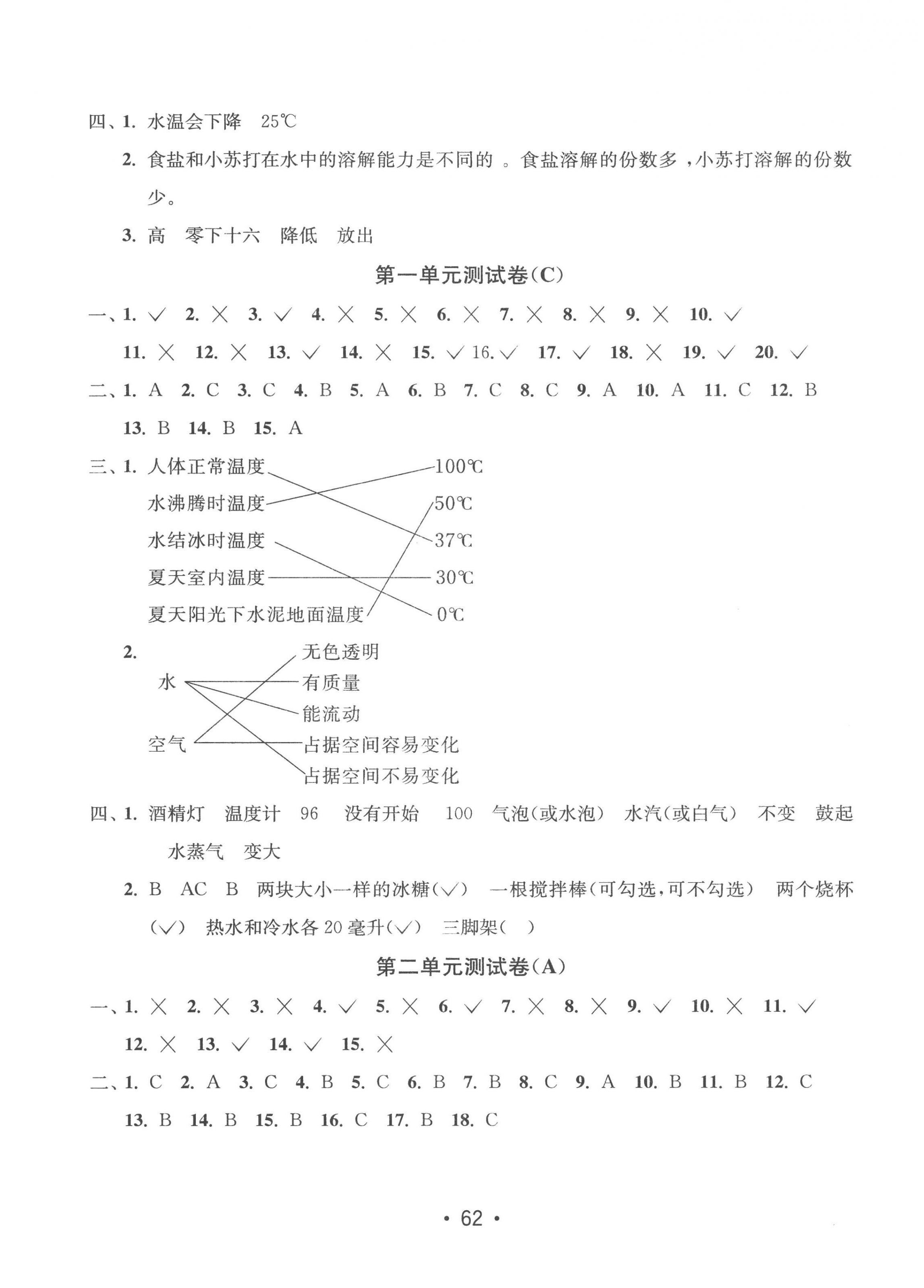 2022年智慧课堂课时检测三年级科学上册教科版 第2页