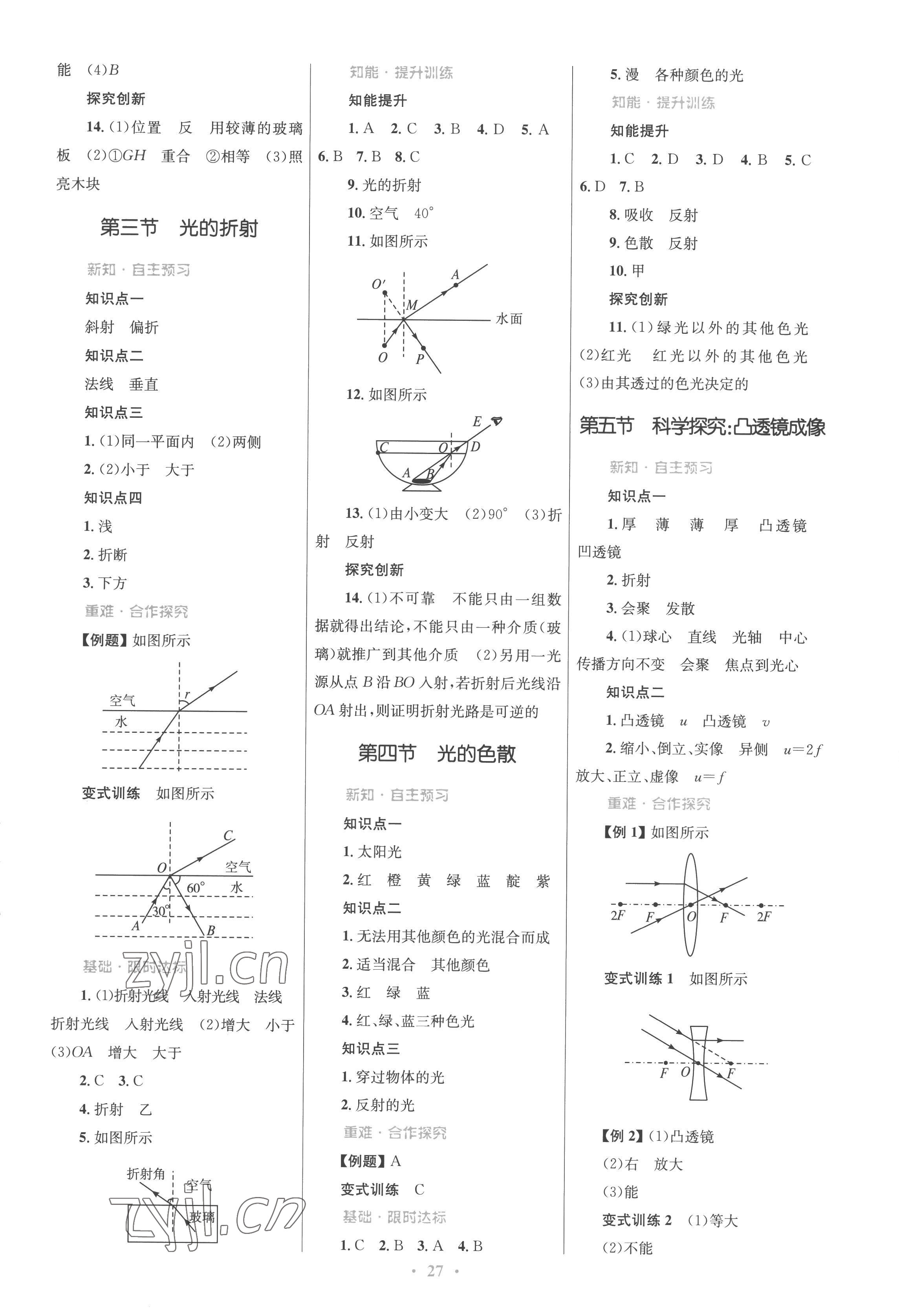 2022年同步測控優(yōu)化設(shè)計八年級物理全一冊滬科版 第5頁