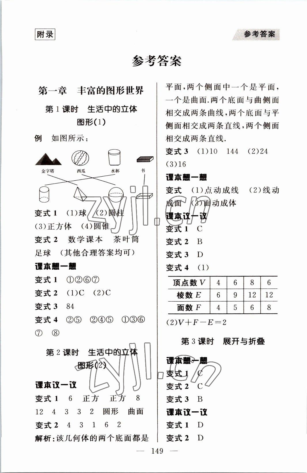 2022年例題變式七年級數(shù)學上冊北師大版 第1頁