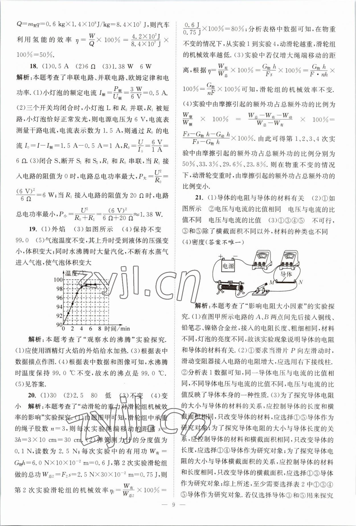 2023年江蘇13大市中考28套卷物理 第9頁