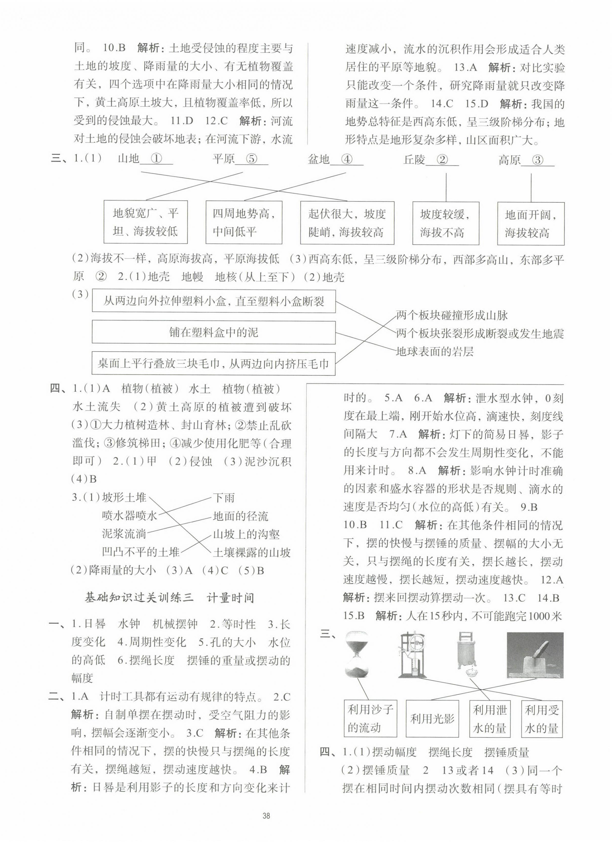 2022年知行合期末必刷題五年級(jí)科學(xué)上冊(cè)教科版 第2頁