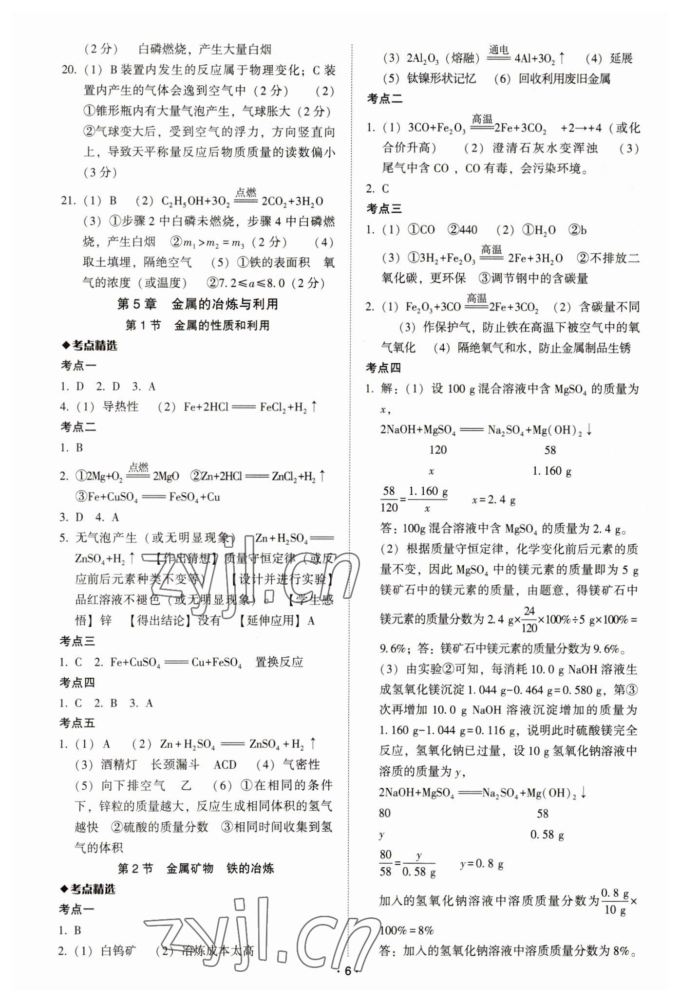 2023年中考備考全攻略化學 第6頁