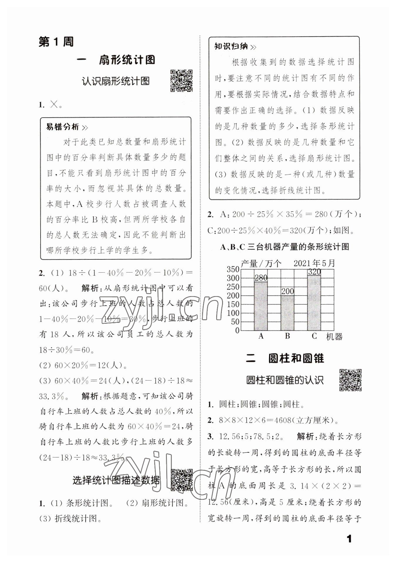 2023年通城學(xué)典提優(yōu)能手六年級(jí)數(shù)學(xué)下冊(cè)蘇教版 第1頁