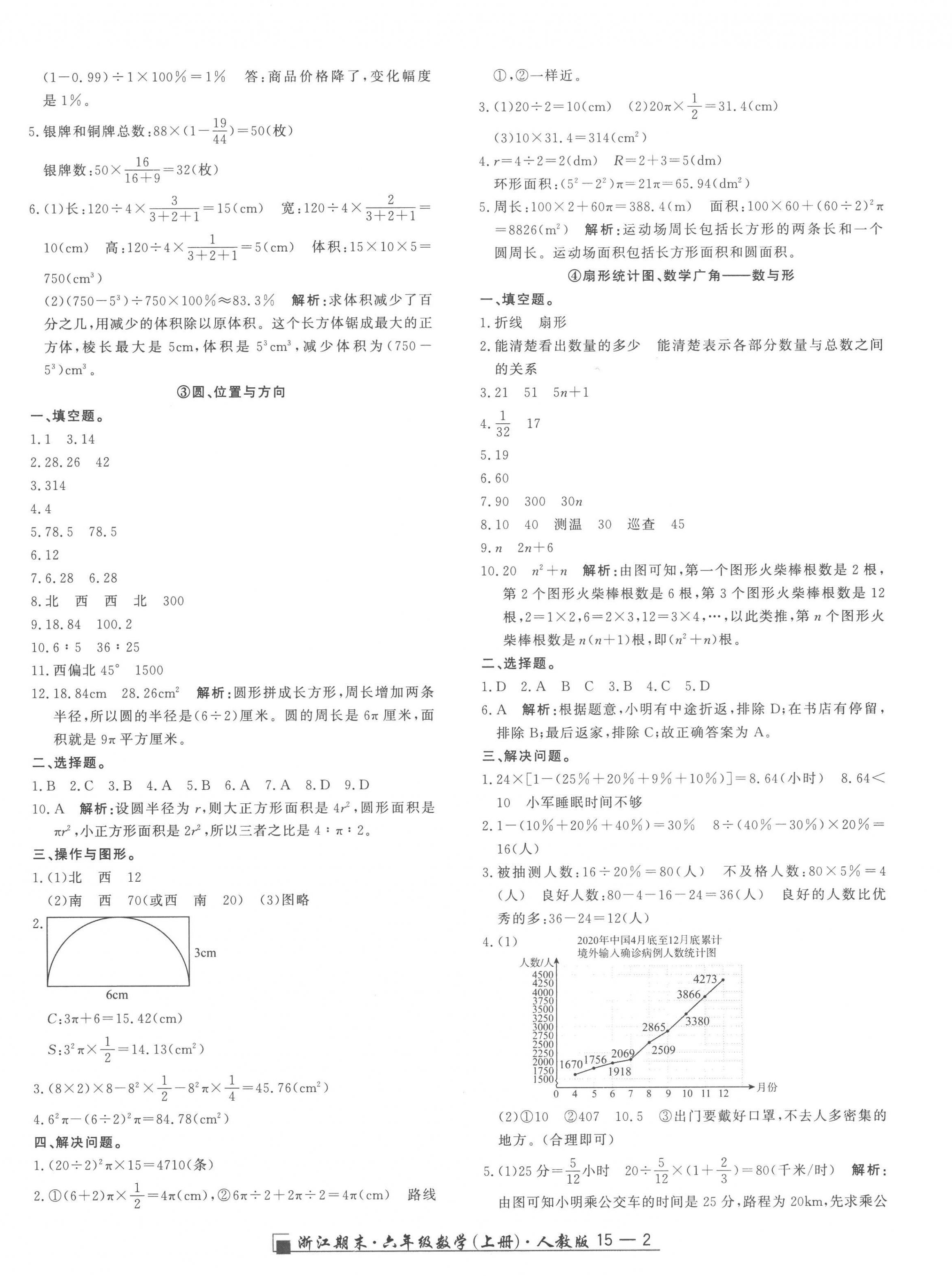 2022年勵(lì)耘書(shū)業(yè)浙江期末六年級(jí)數(shù)學(xué)上冊(cè)人教版 第2頁(yè)