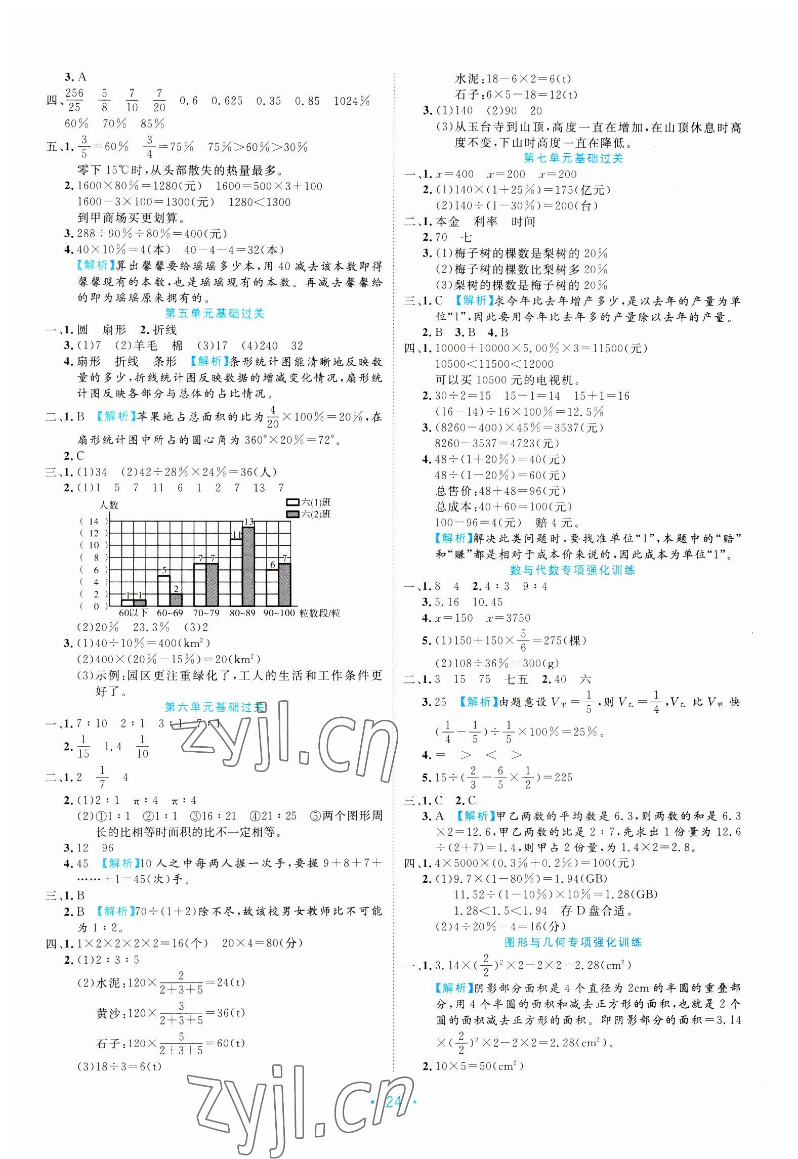 2022年期末大盤(pán)點(diǎn)六年級(jí)數(shù)學(xué)上冊(cè)北師大版福建專(zhuān)版 第2頁(yè)