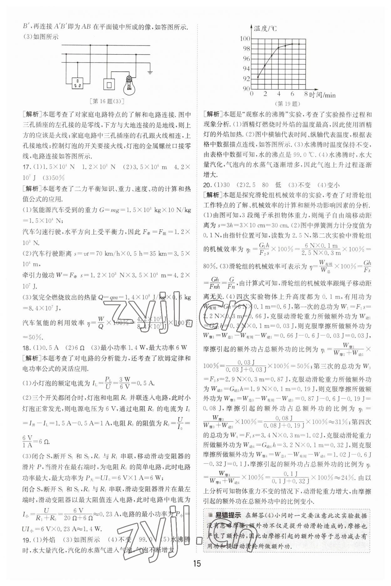 2023年江蘇13大市中考試卷精選物理 第17頁