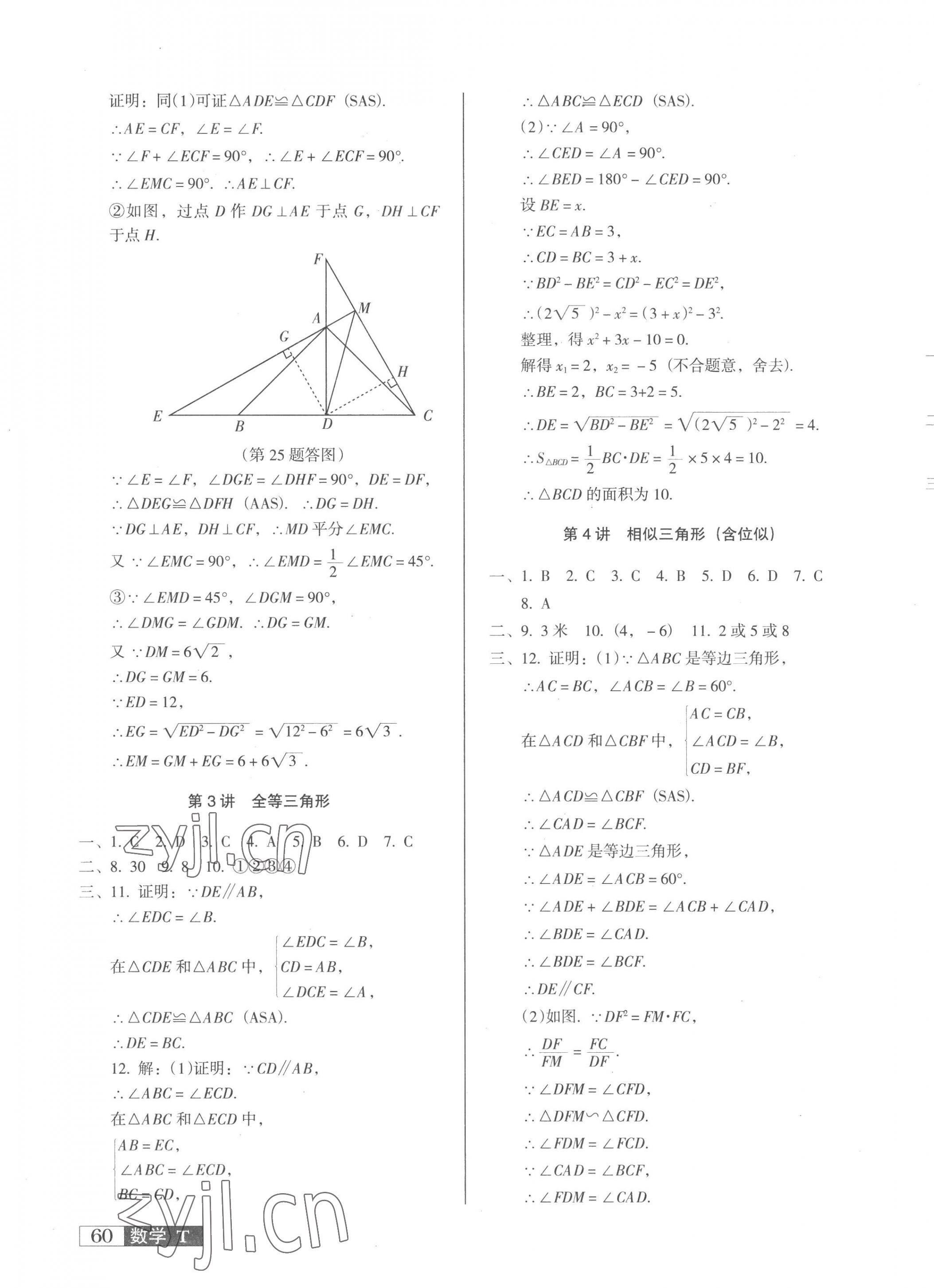 2023年中考階段總復(fù)習(xí)數(shù)學(xué)A卷 第11頁