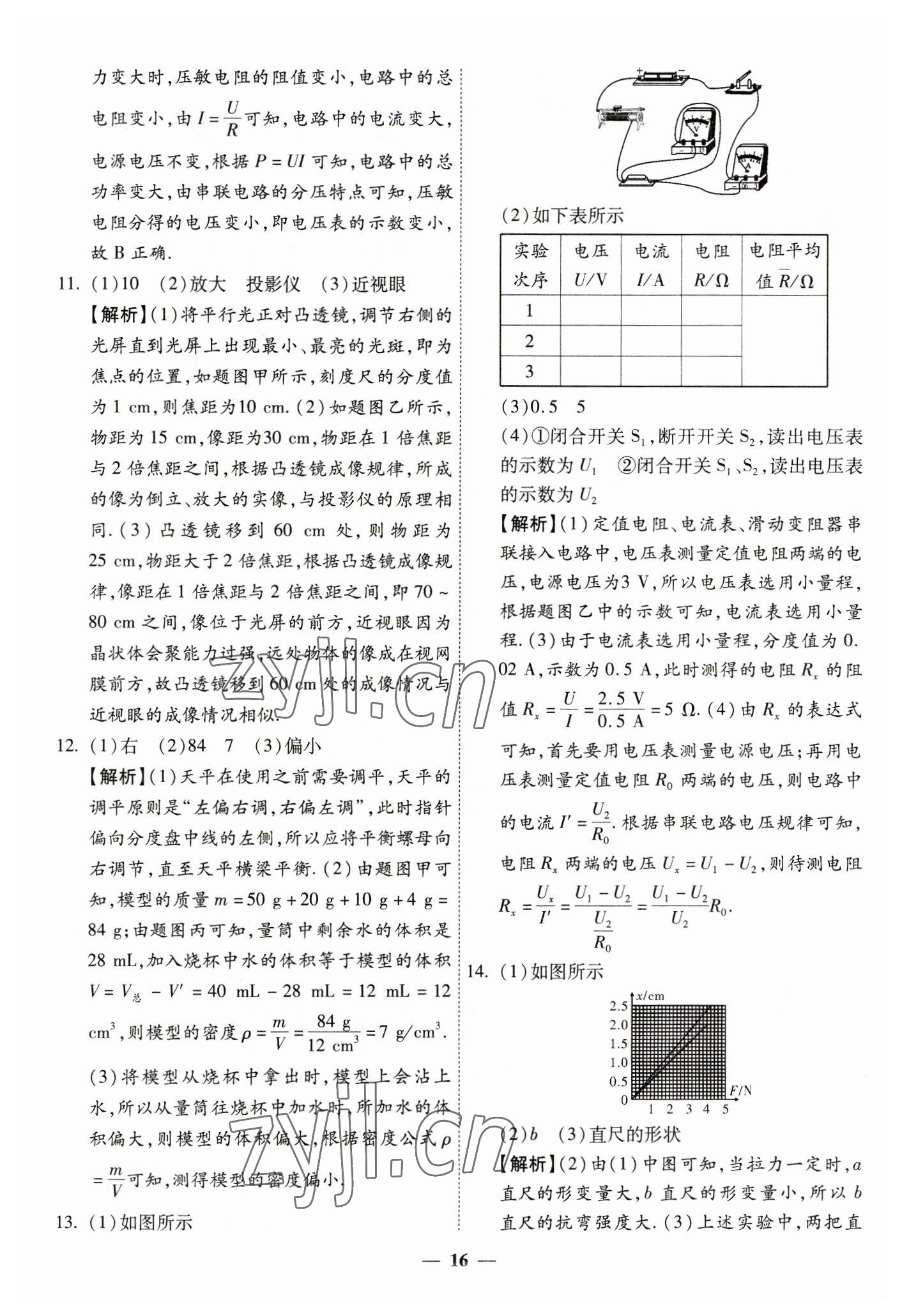 2023年中考試題薈萃及詳解物理山西專(zhuān)版 第16頁(yè)