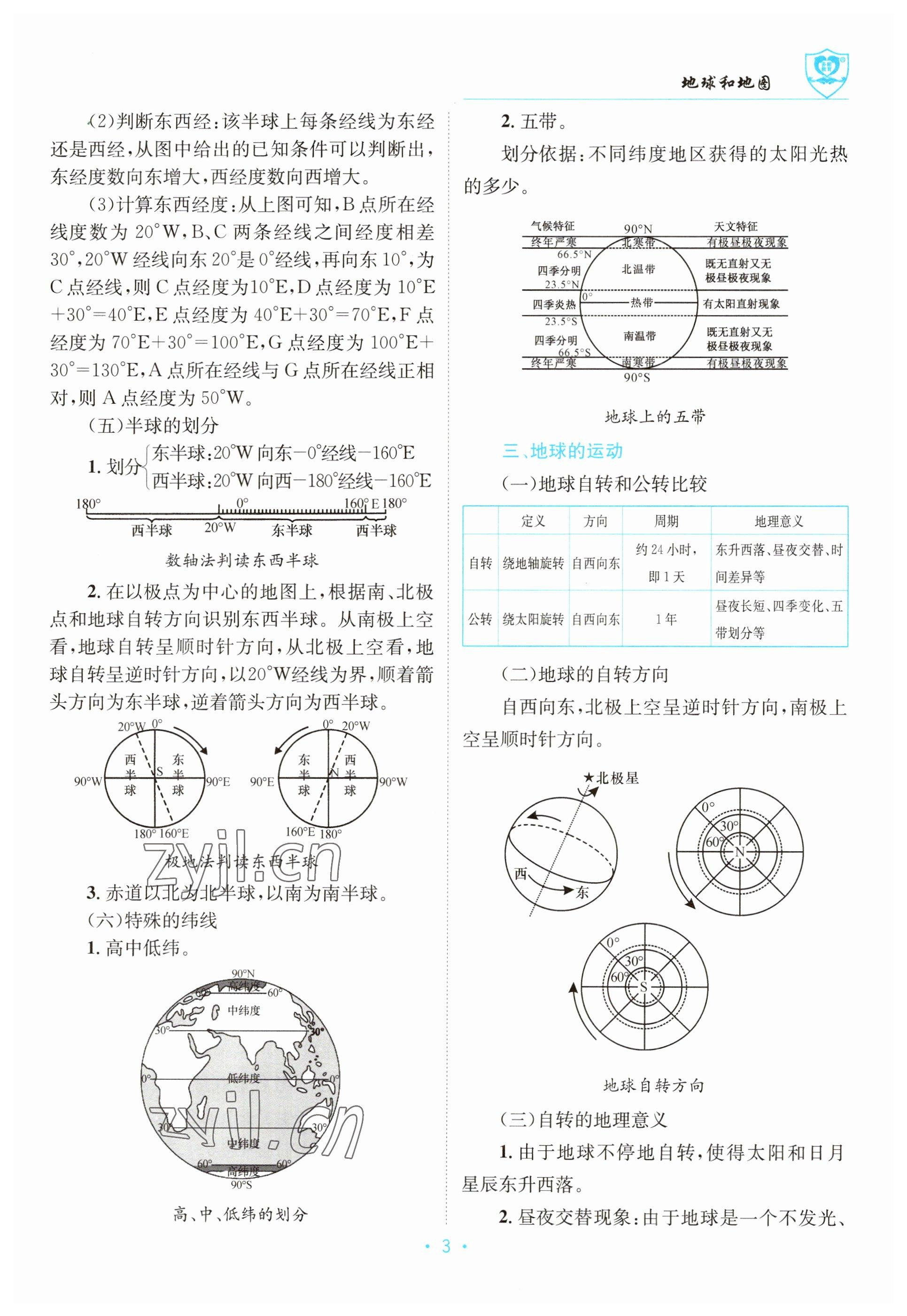 2023年指南針中考前沿地理 參考答案第3頁