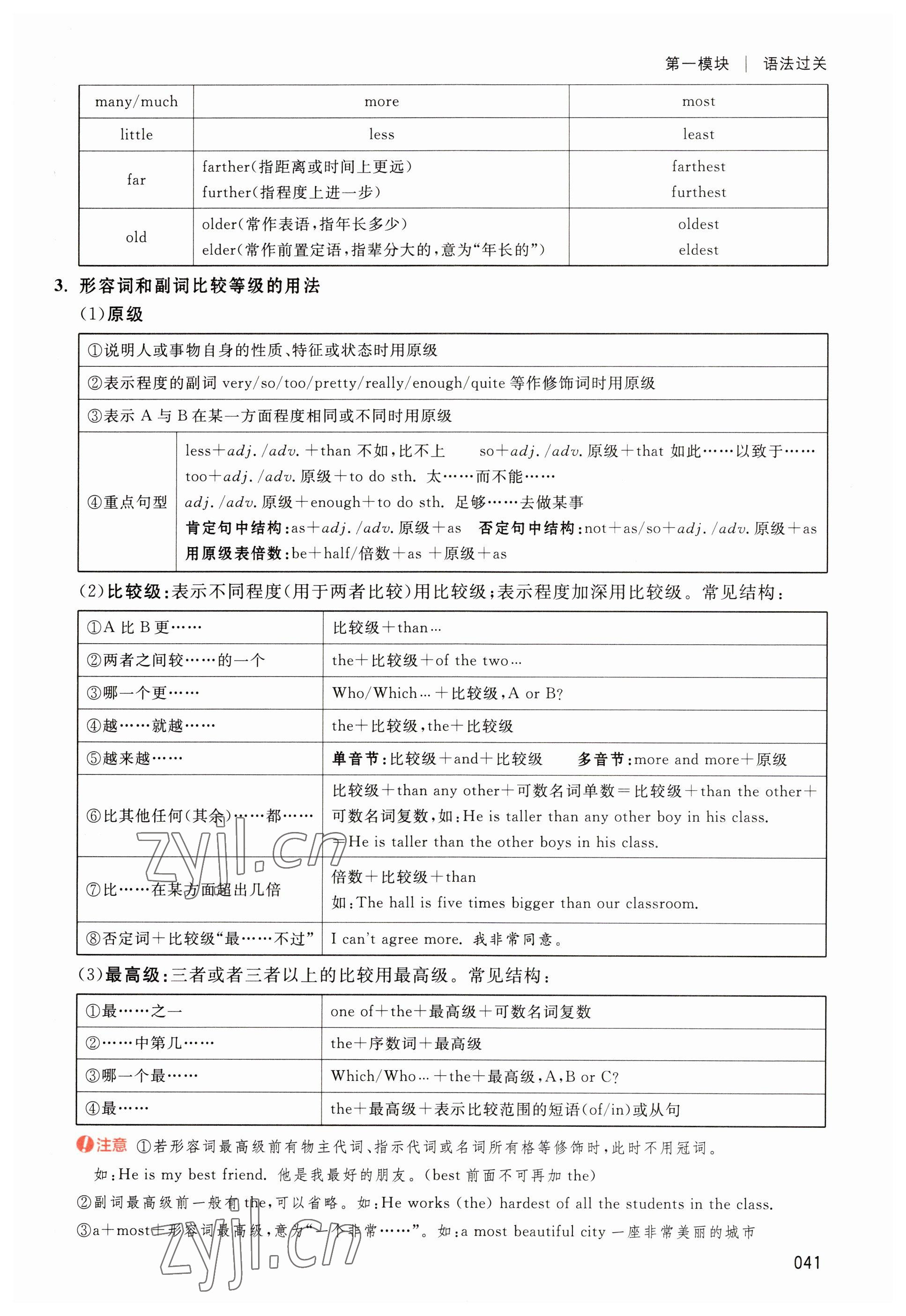 2023年中考狀元英語 參考答案第41頁