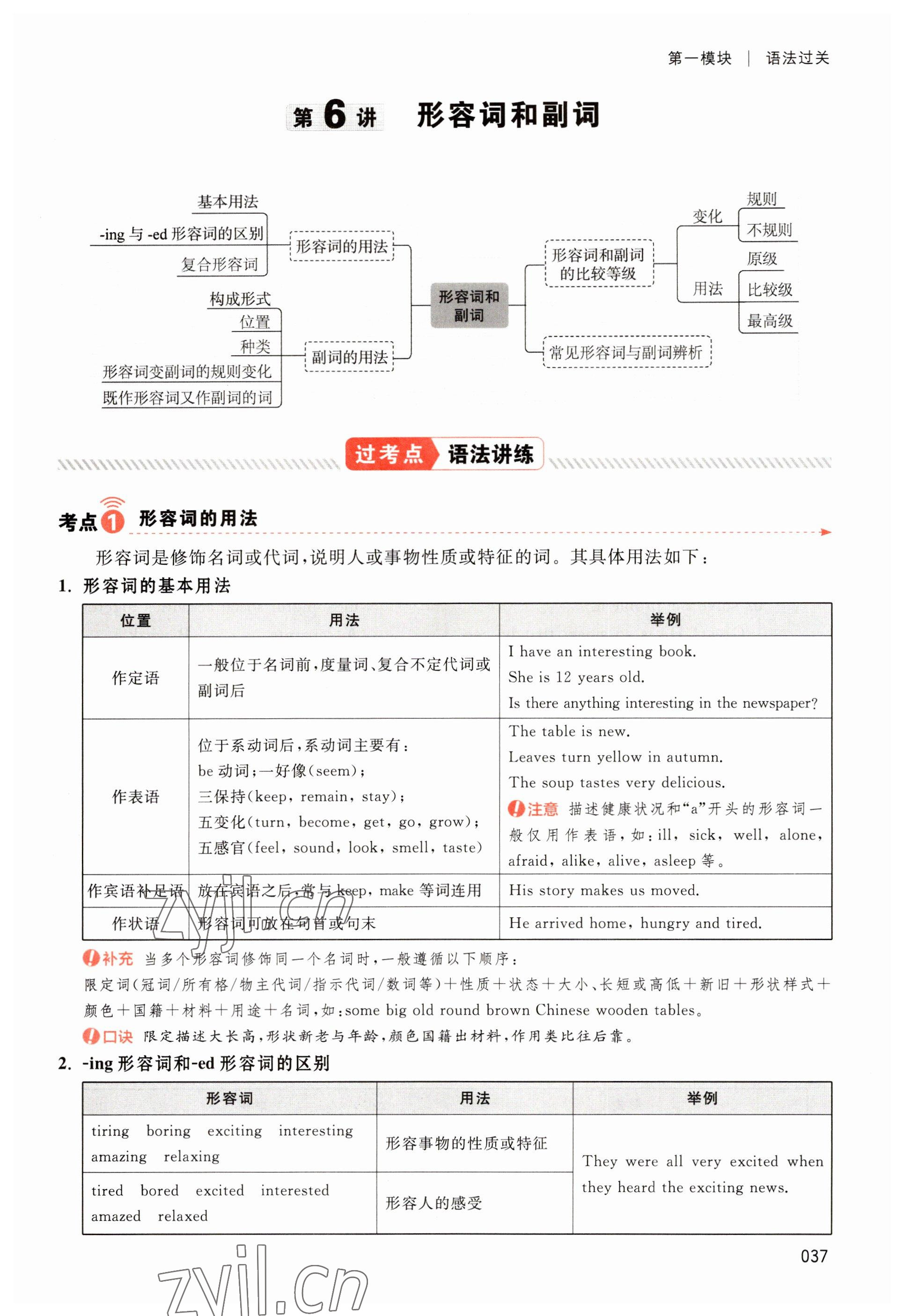 2023年中考狀元英語 參考答案第37頁