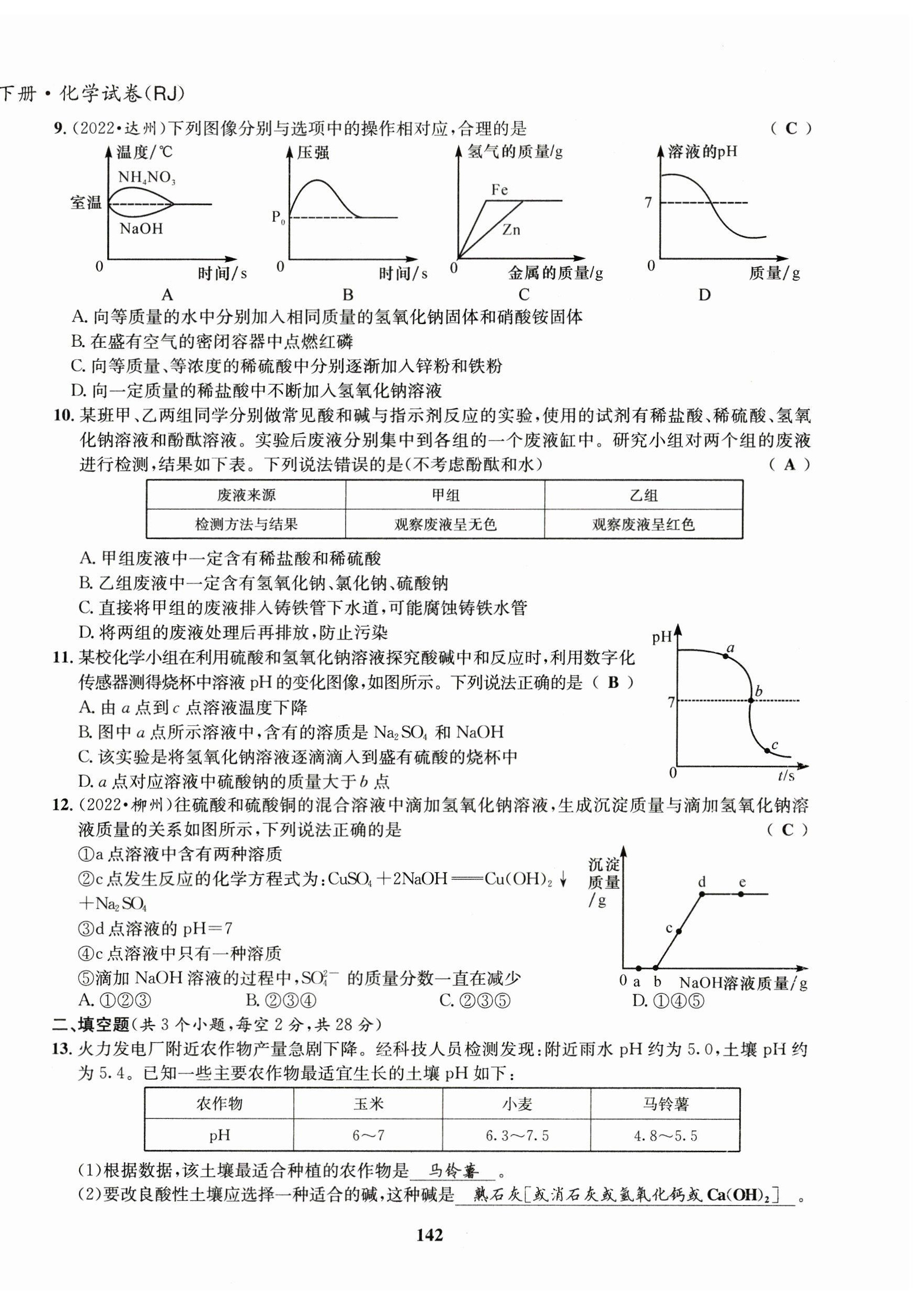 2023年指南针导学探究九年级化学下册人教版 第10页