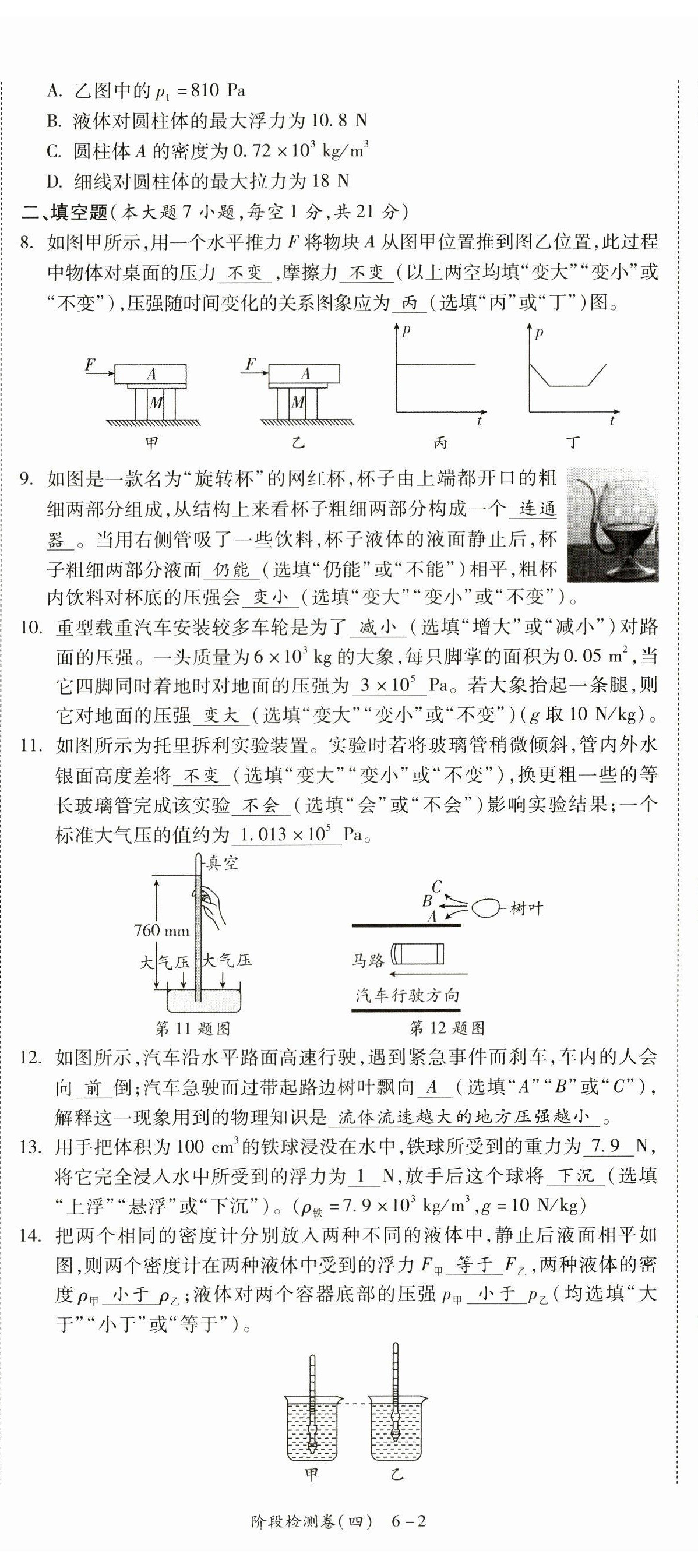 2023年中考狀元物理 第20頁(yè)