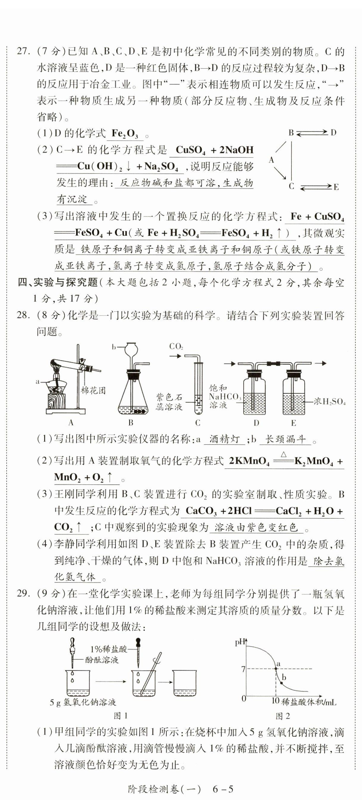 2023年中考状元化学 第5页