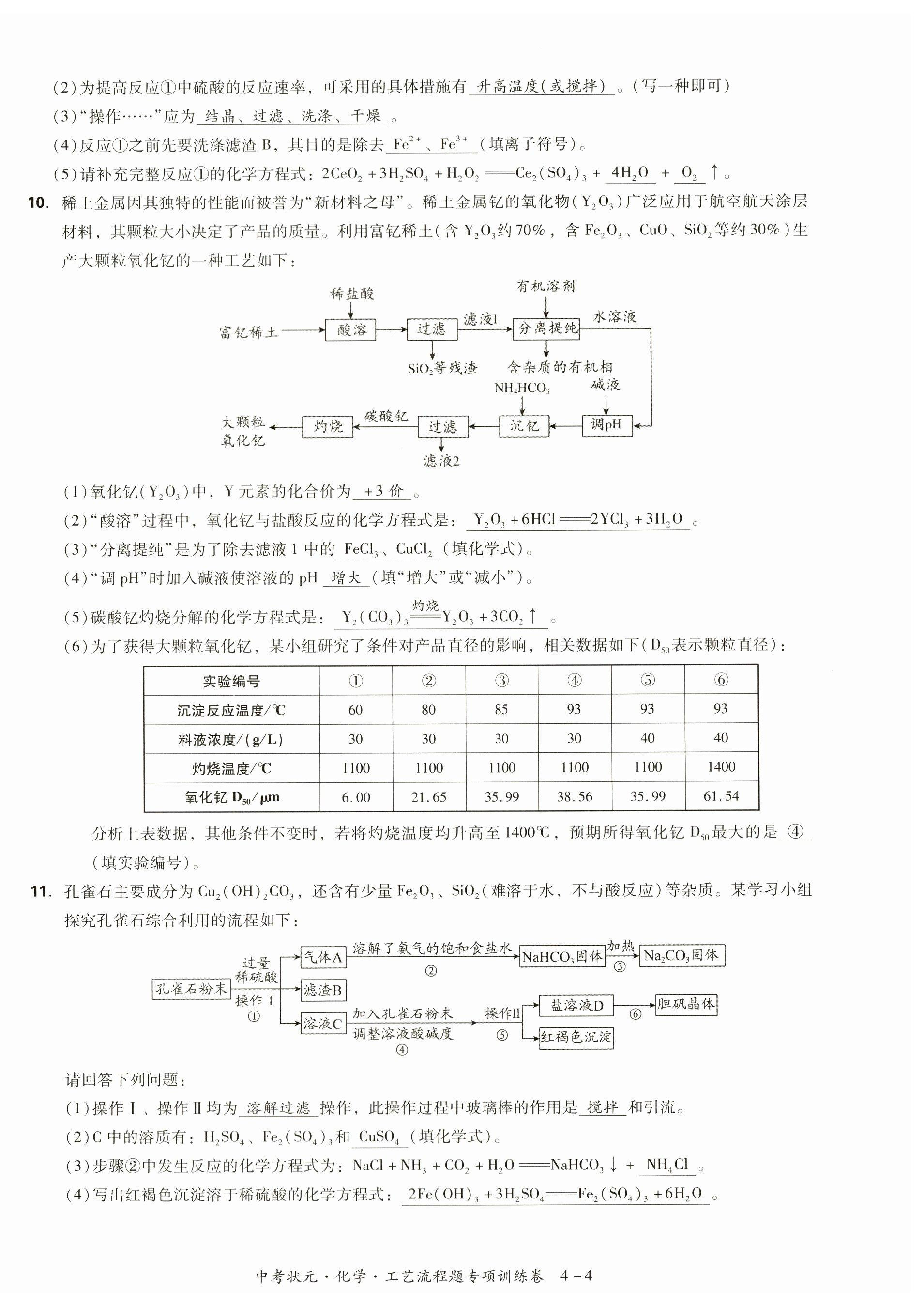 2023年中考状元化学 第22页