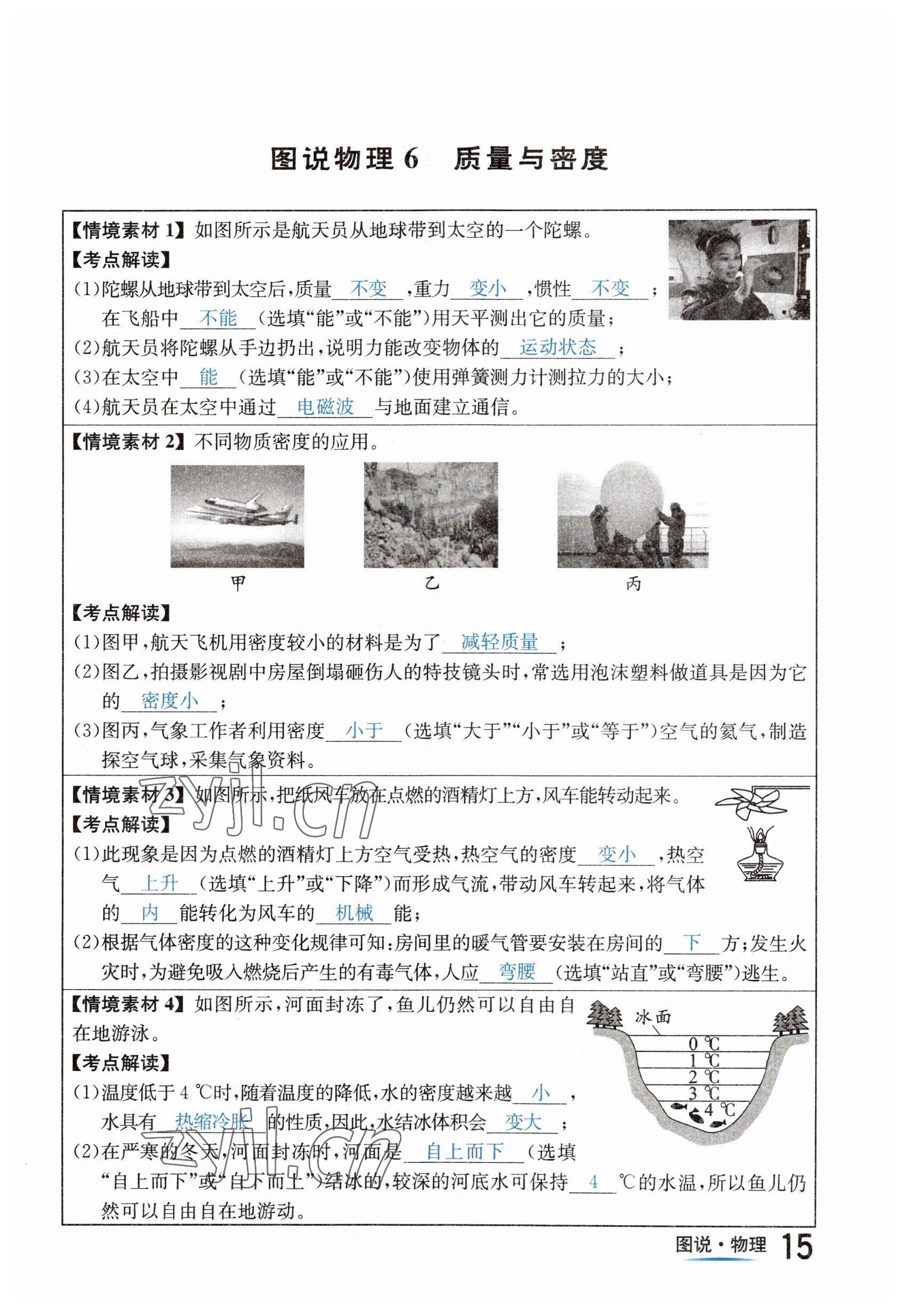 2023年中考2号物理四川专版 参考答案第15页