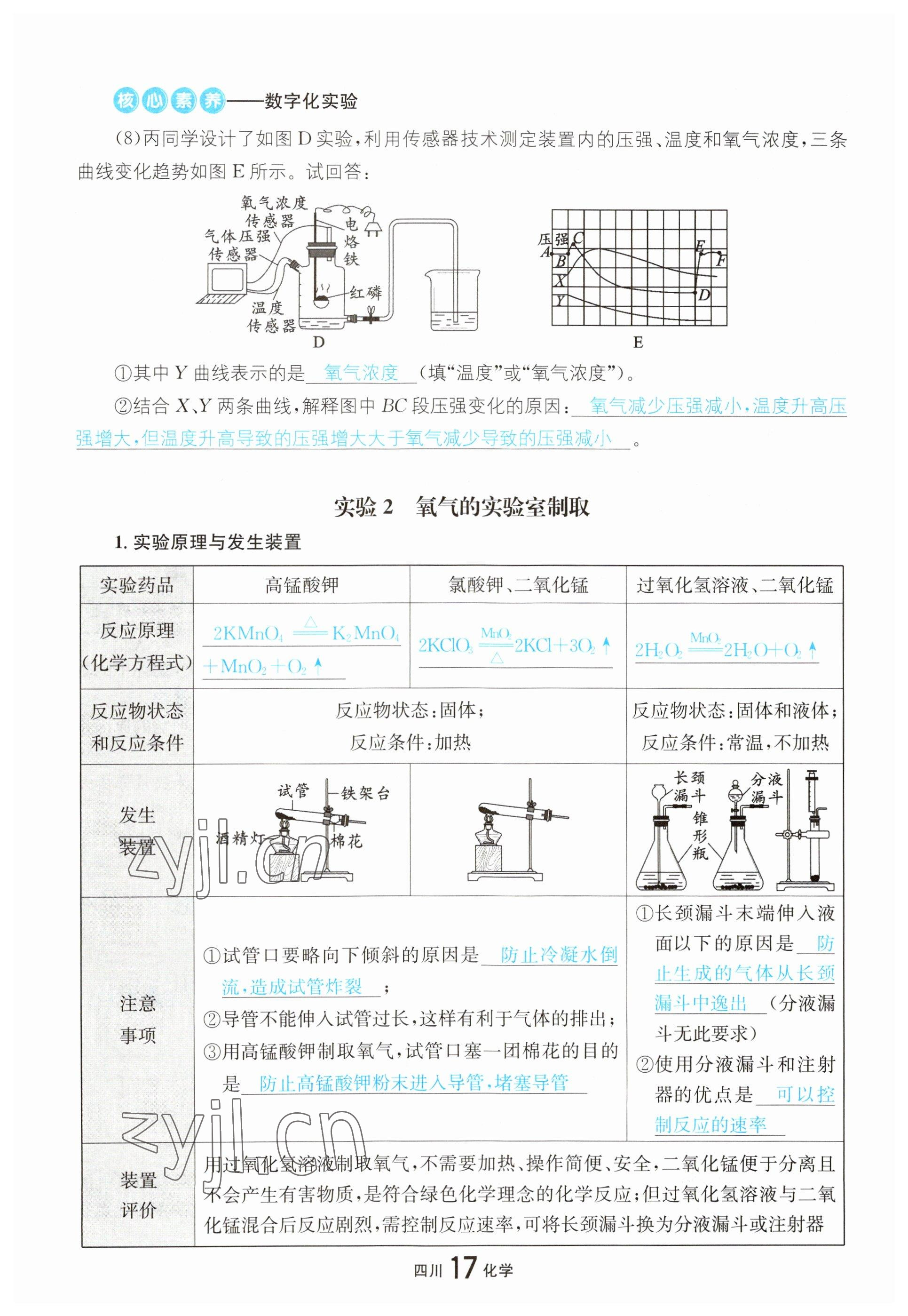 2023年中考2號(hào)化學(xué)四川專(zhuān)版 參考答案第18頁(yè)