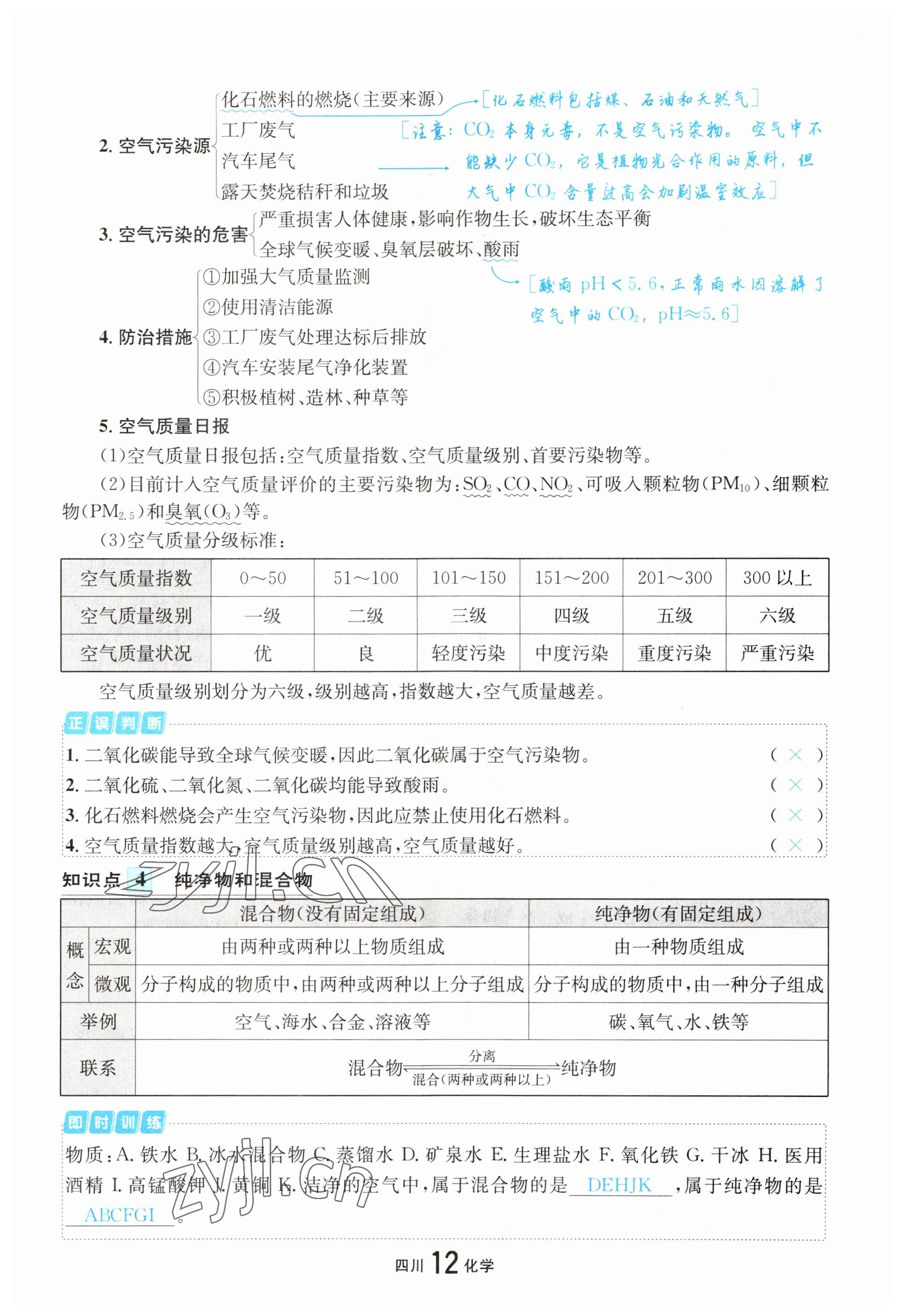 2023年中考2號(hào)化學(xué)四川專(zhuān)版 參考答案第13頁(yè)