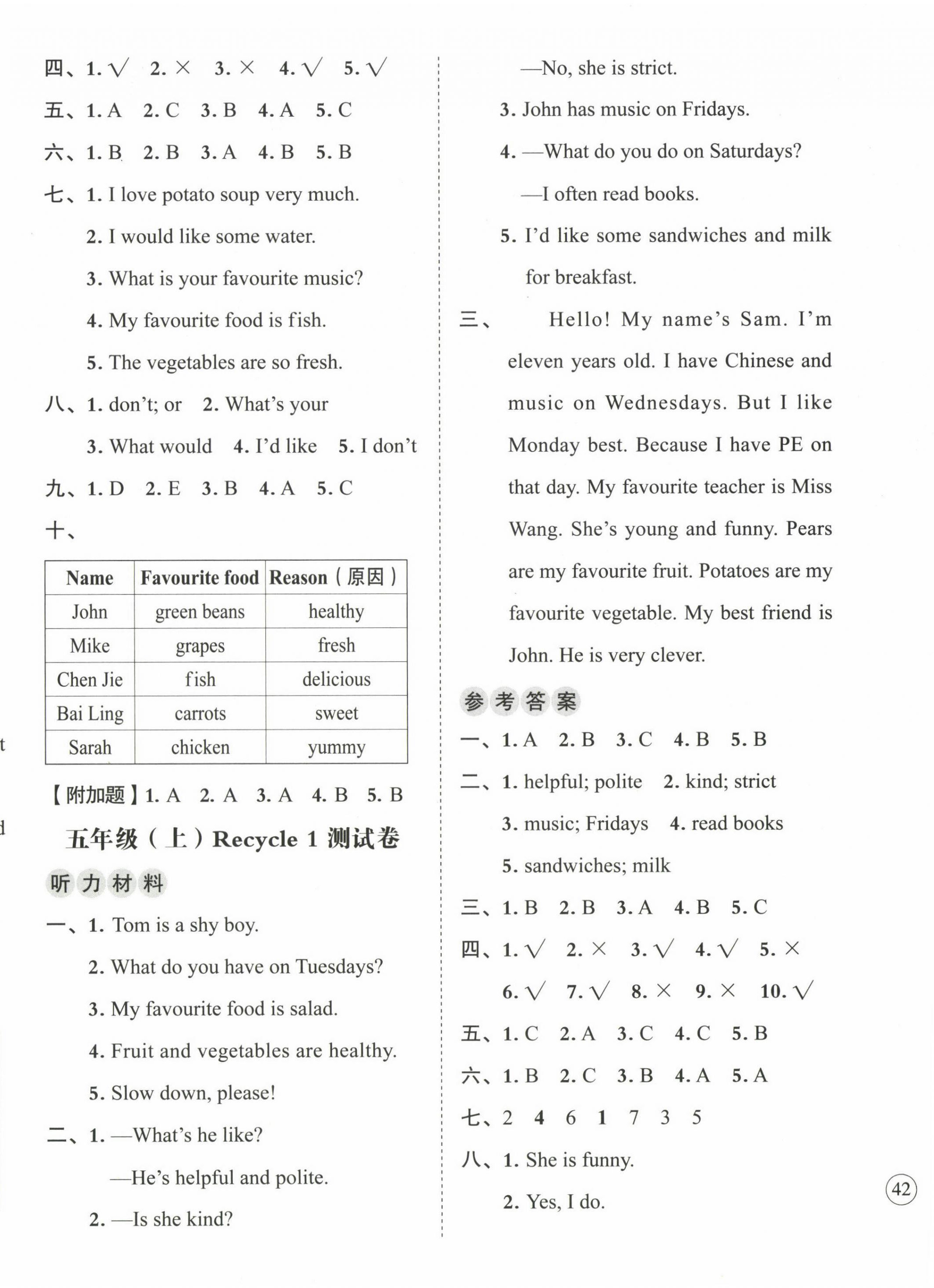 2022年名師教你沖刺期末100分五年級(jí)英語(yǔ)上冊(cè)人教PEP版 第4頁(yè)