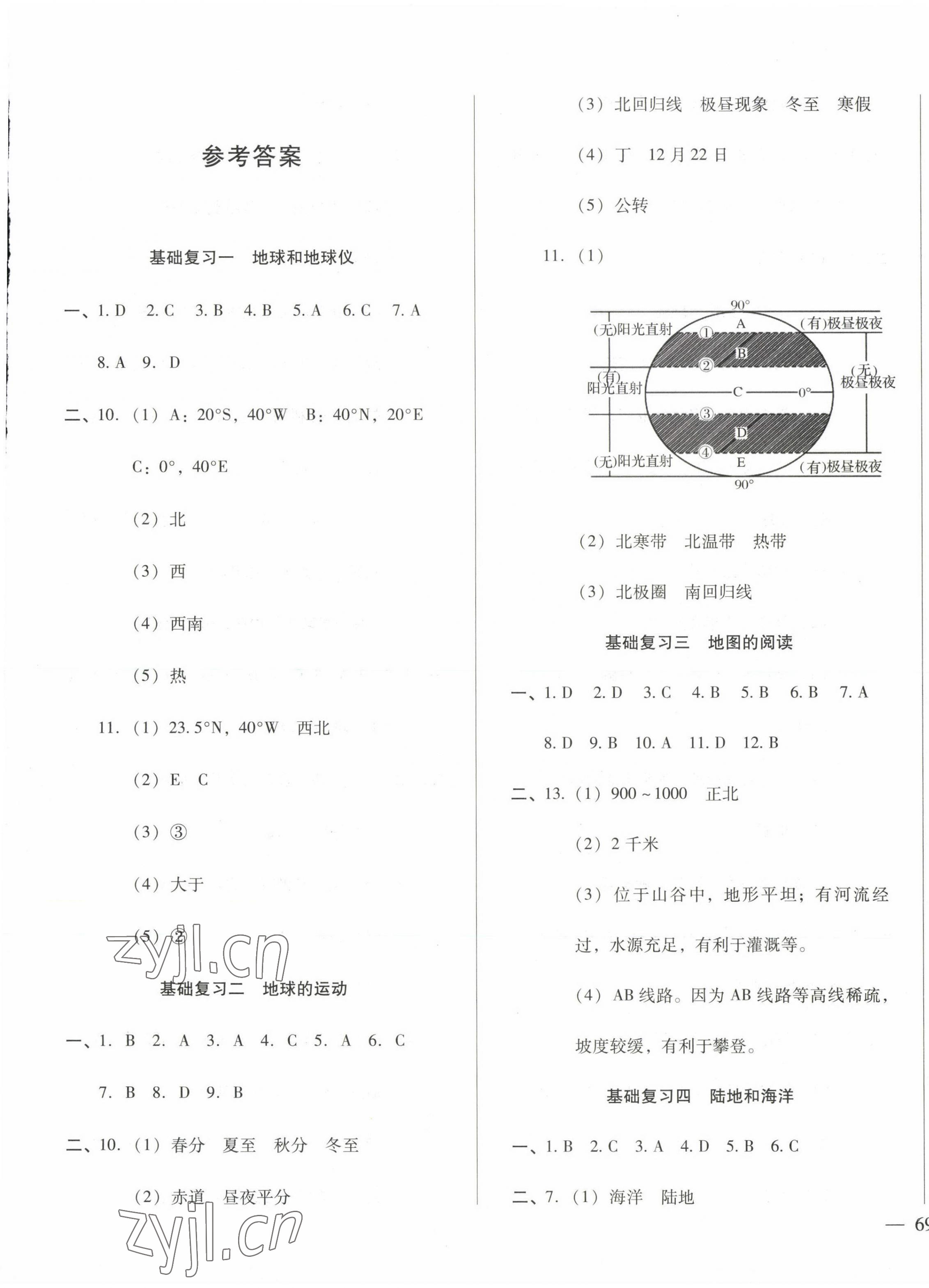 2023年名校試題調研中考總復習地理 第1頁