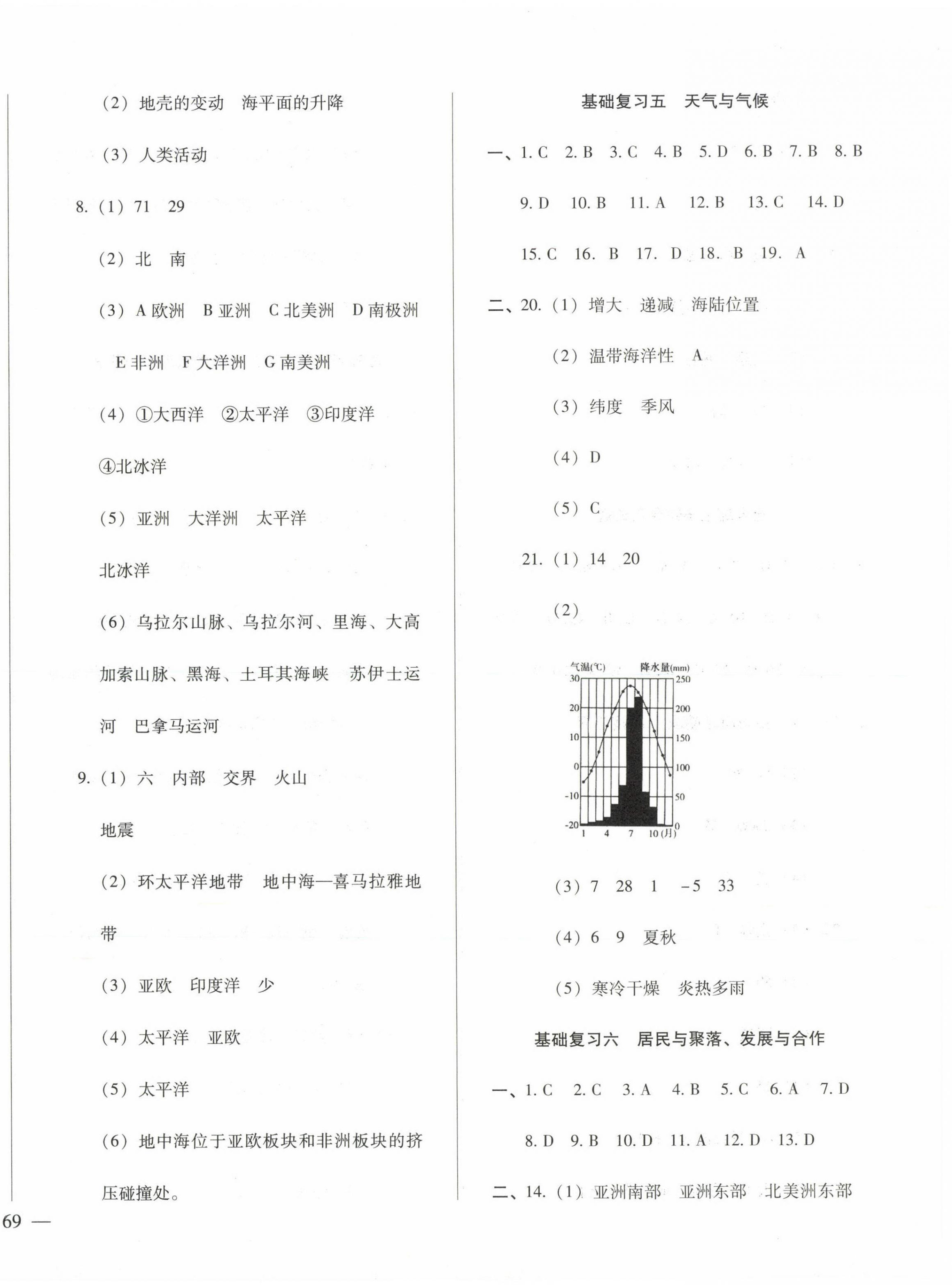 2023年名校试题调研中考总复习地理 第2页
