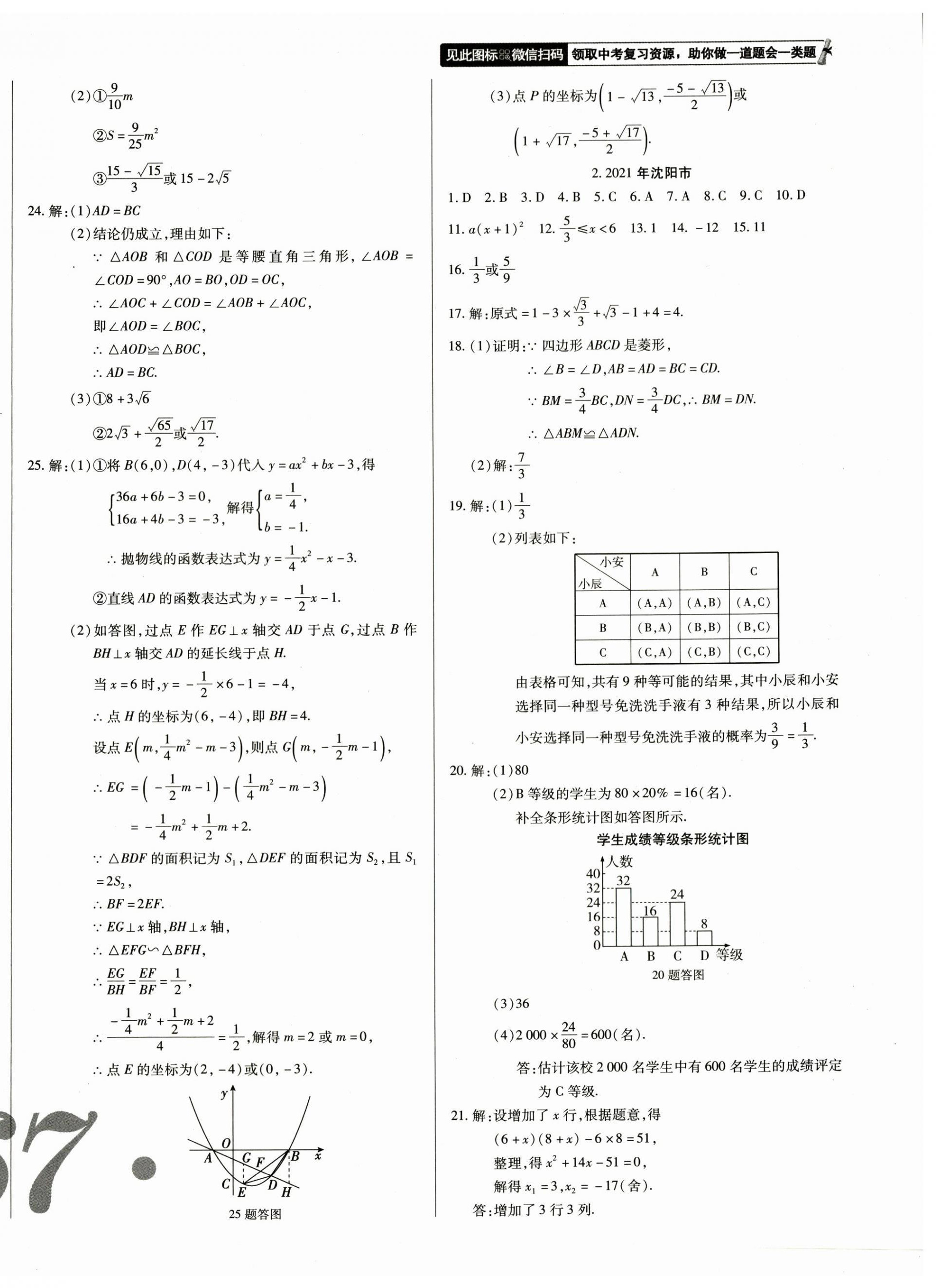 2023年中考123試題精編數(shù)學(xué)遼寧專版 第2頁(yè)