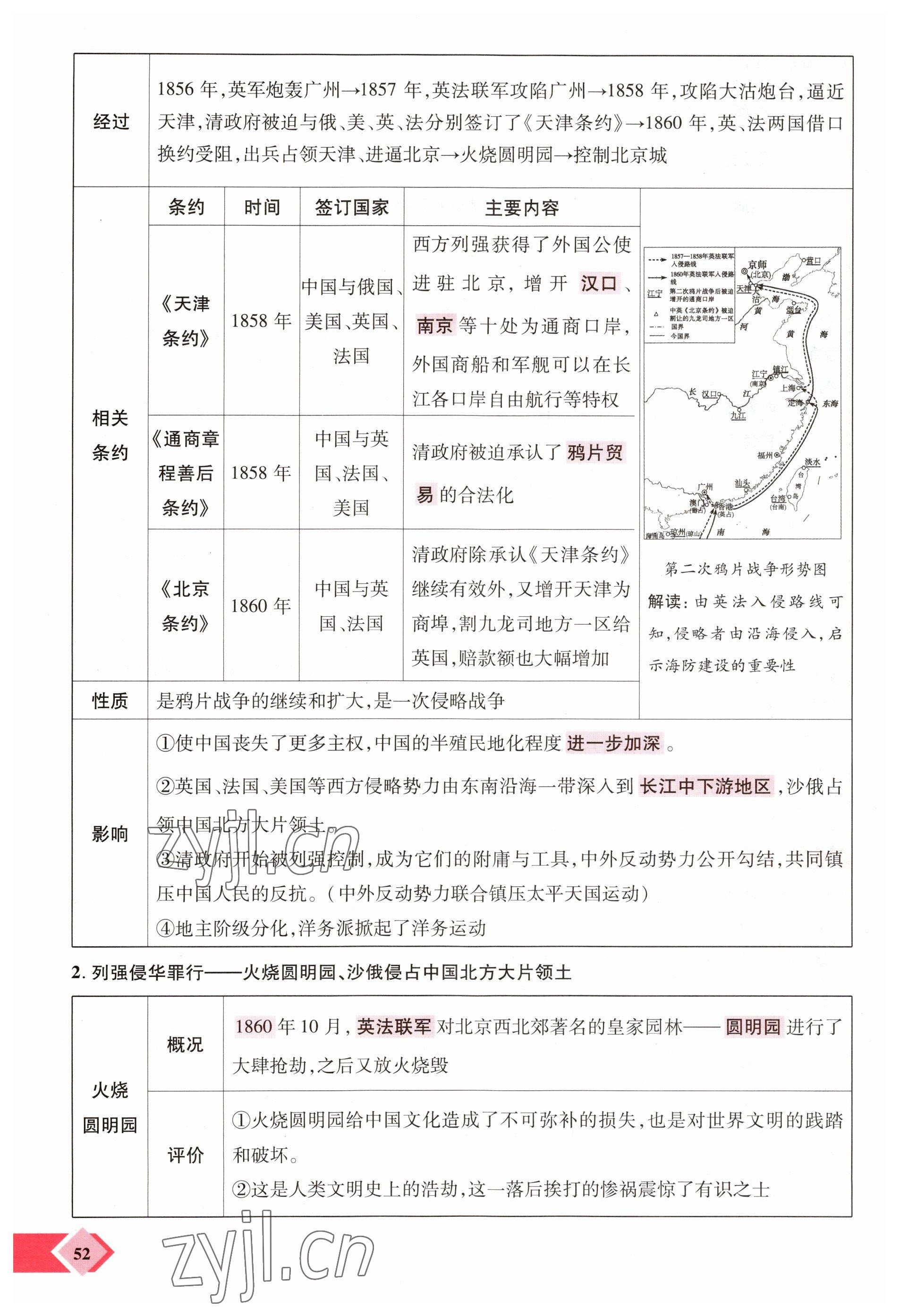 2023年新思路鄭州大學(xué)出版社歷史河南專版 參考答案第52頁