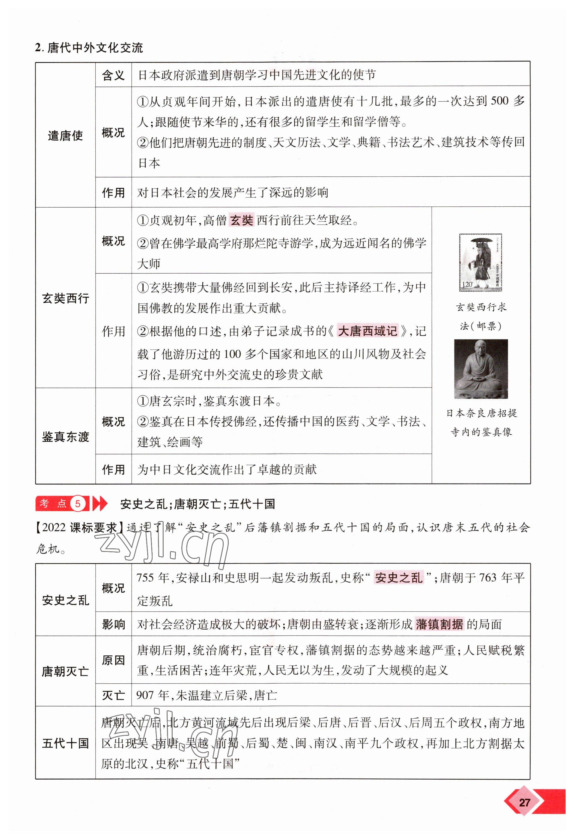 2023年新思路鄭州大學(xué)出版社歷史河南專版 參考答案第27頁