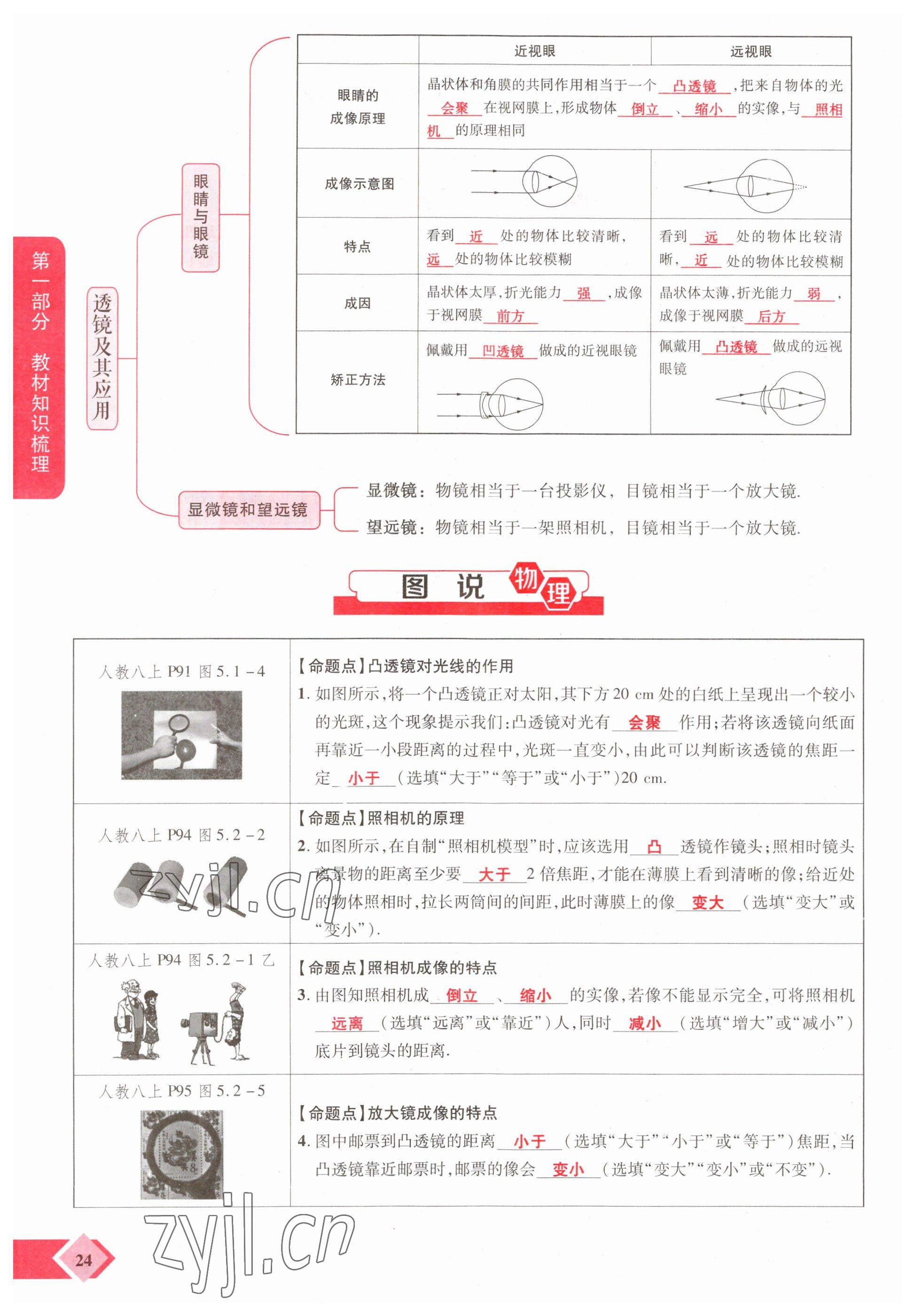2023年新思路鄭州大學出版社物理河南專版 參考答案第24頁