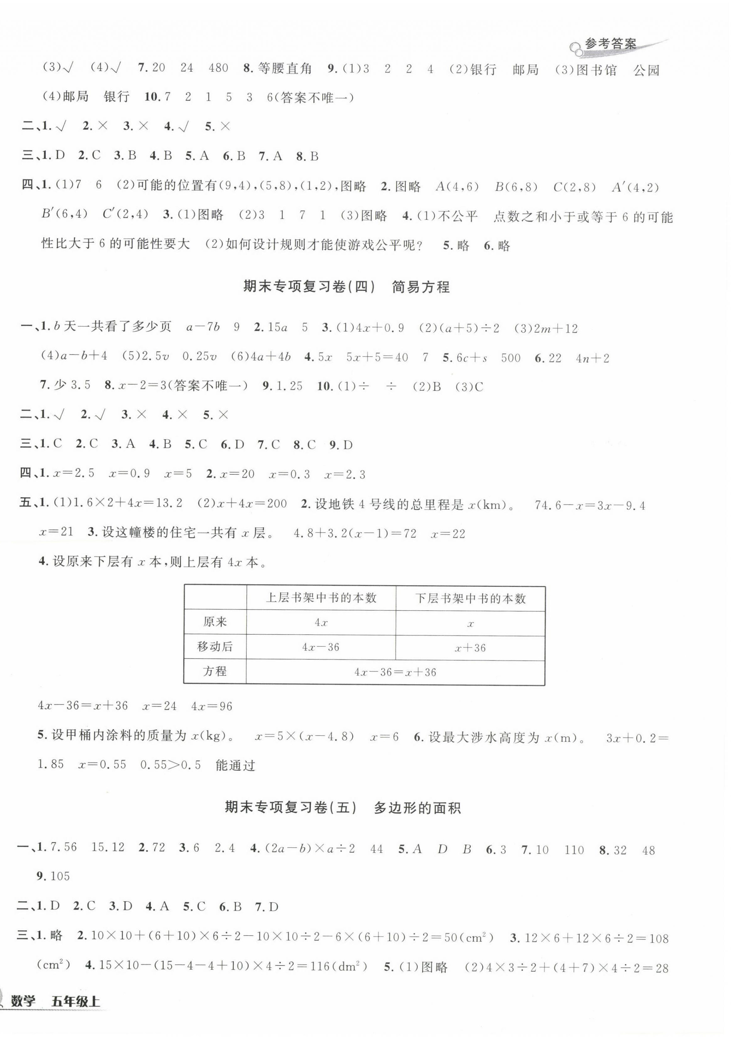 2022年各地期末名卷精选五年级数学上册人教版 第2页