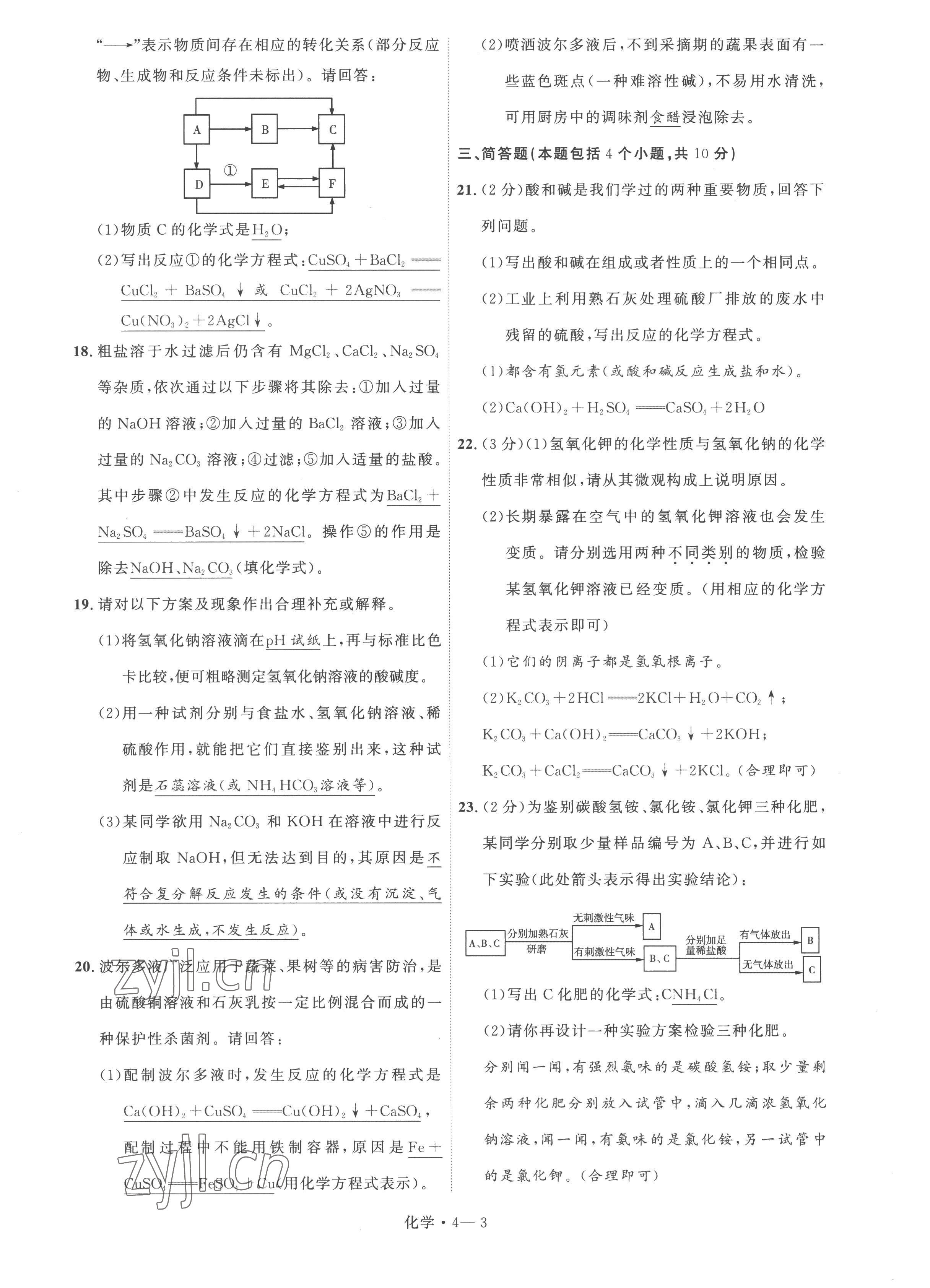 2023年硕源教育中考总复习名师解密化学河南专版 第11页