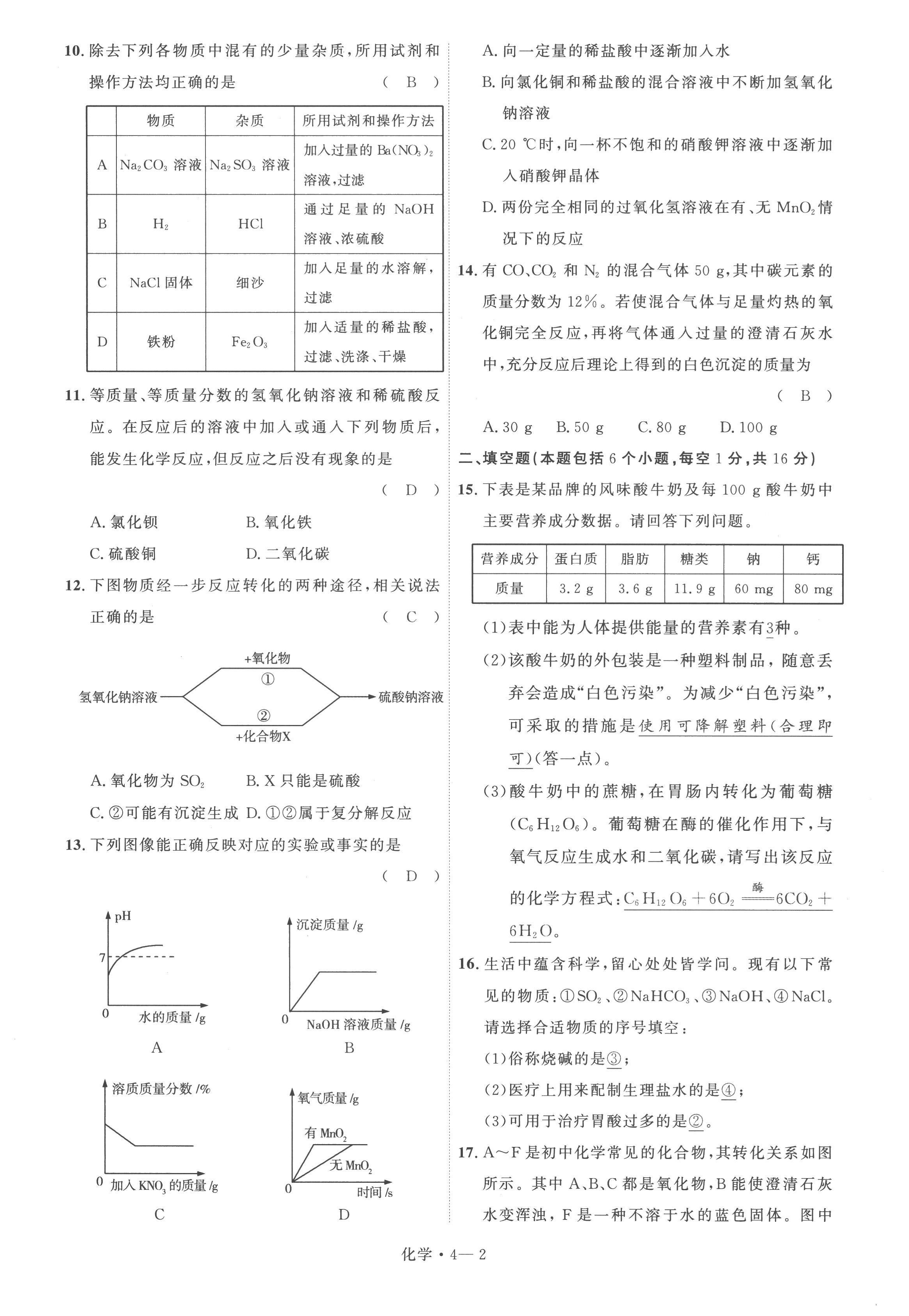 2023年硕源教育中考总复习名师解密化学河南专版 第10页