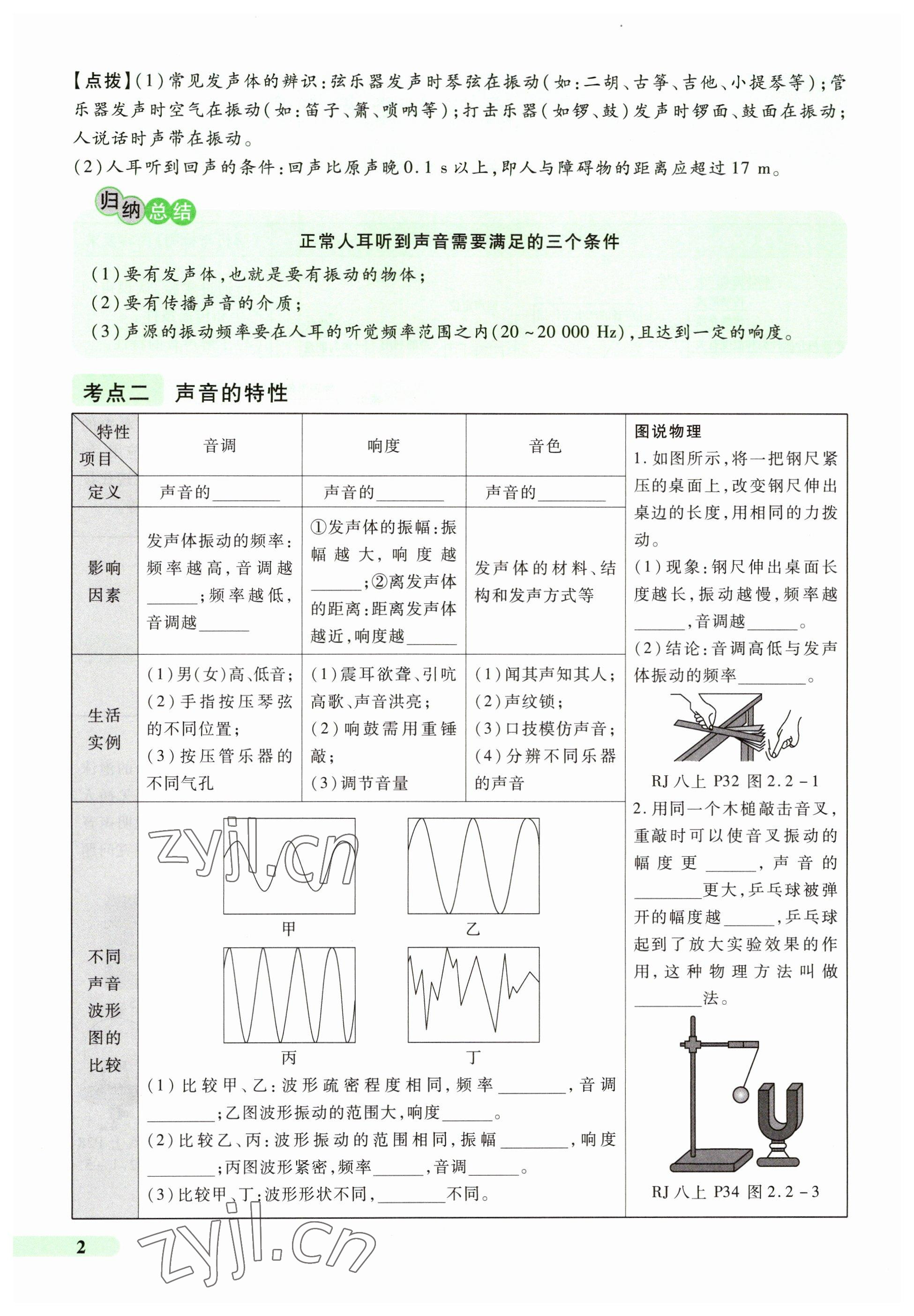2023年國華教育中考奪冠物理河南專版 參考答案第2頁