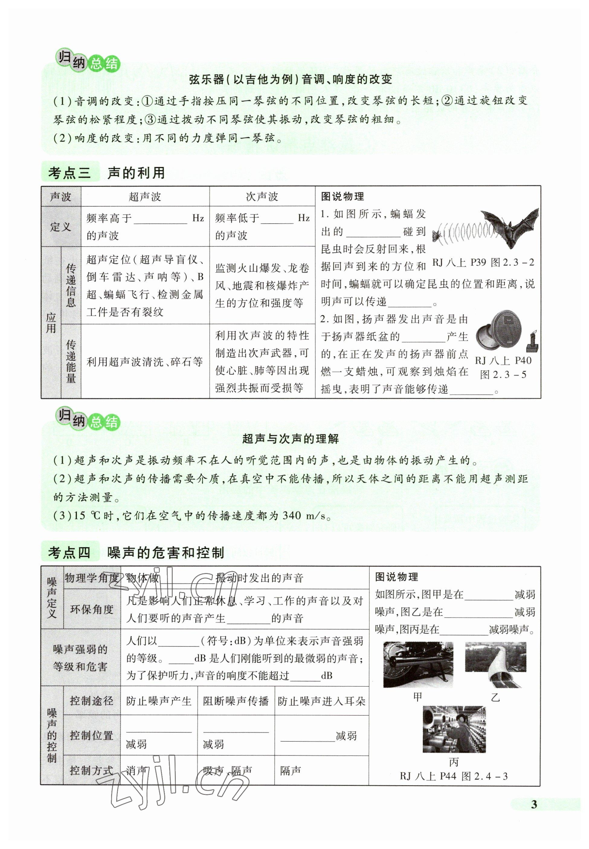 2023年國華教育中考奪冠物理河南專版 參考答案第3頁
