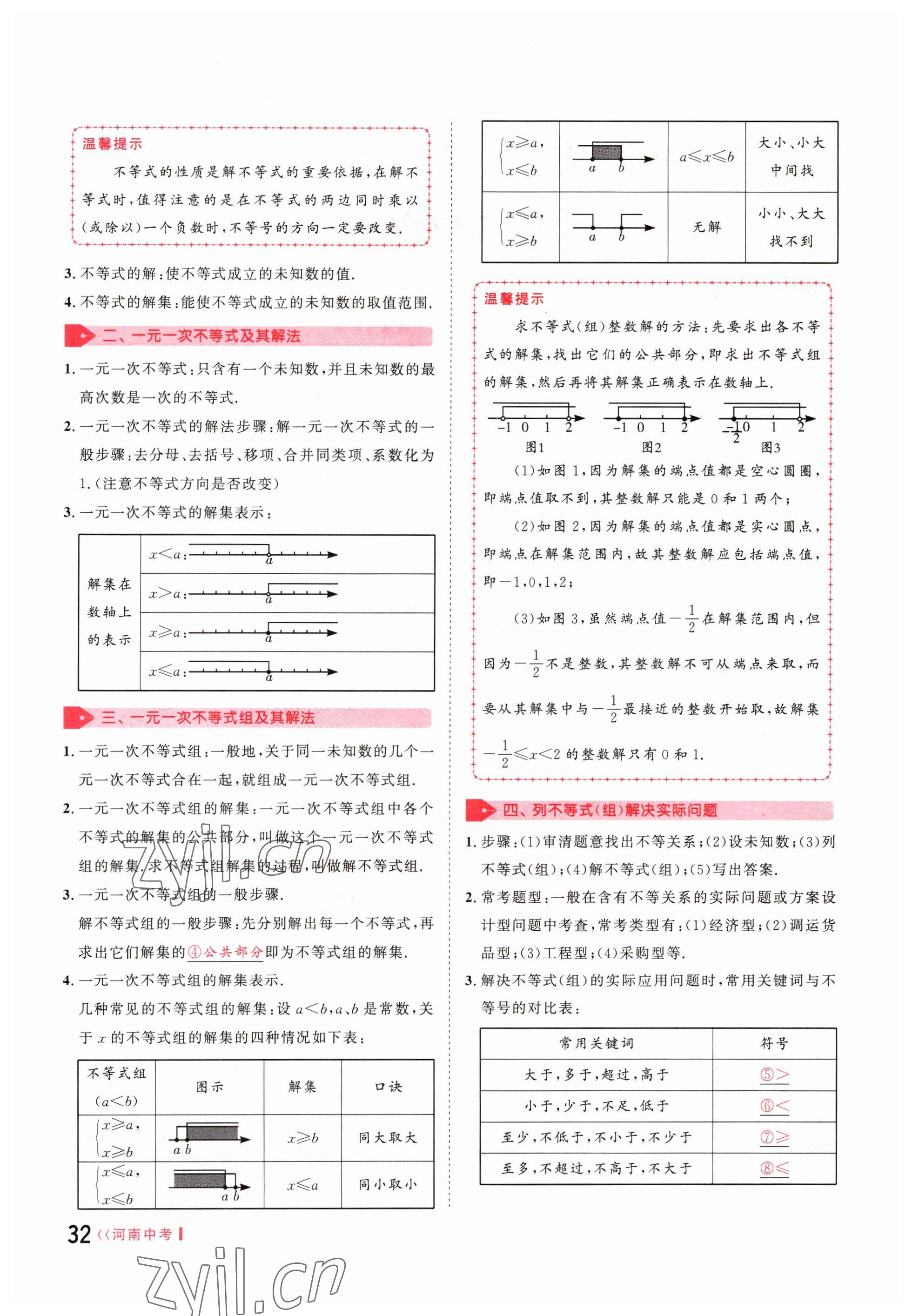 2023年碩源教育中考總復(fù)習(xí)名師解密數(shù)學(xué)河南專版 參考答案第31頁