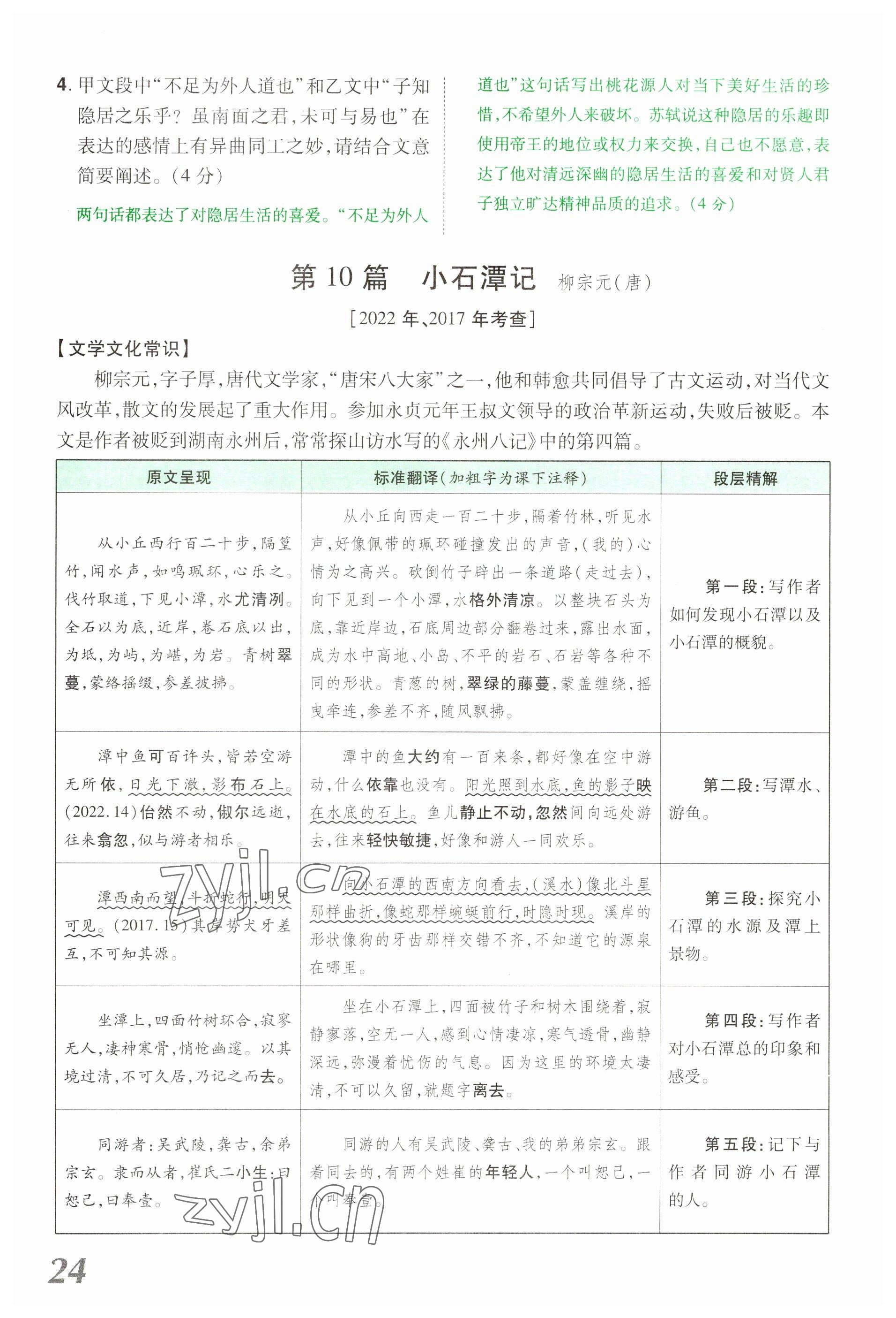 2023年領(lǐng)揚(yáng)文化中考研究語(yǔ)文河南專版 參考答案第24頁(yè)