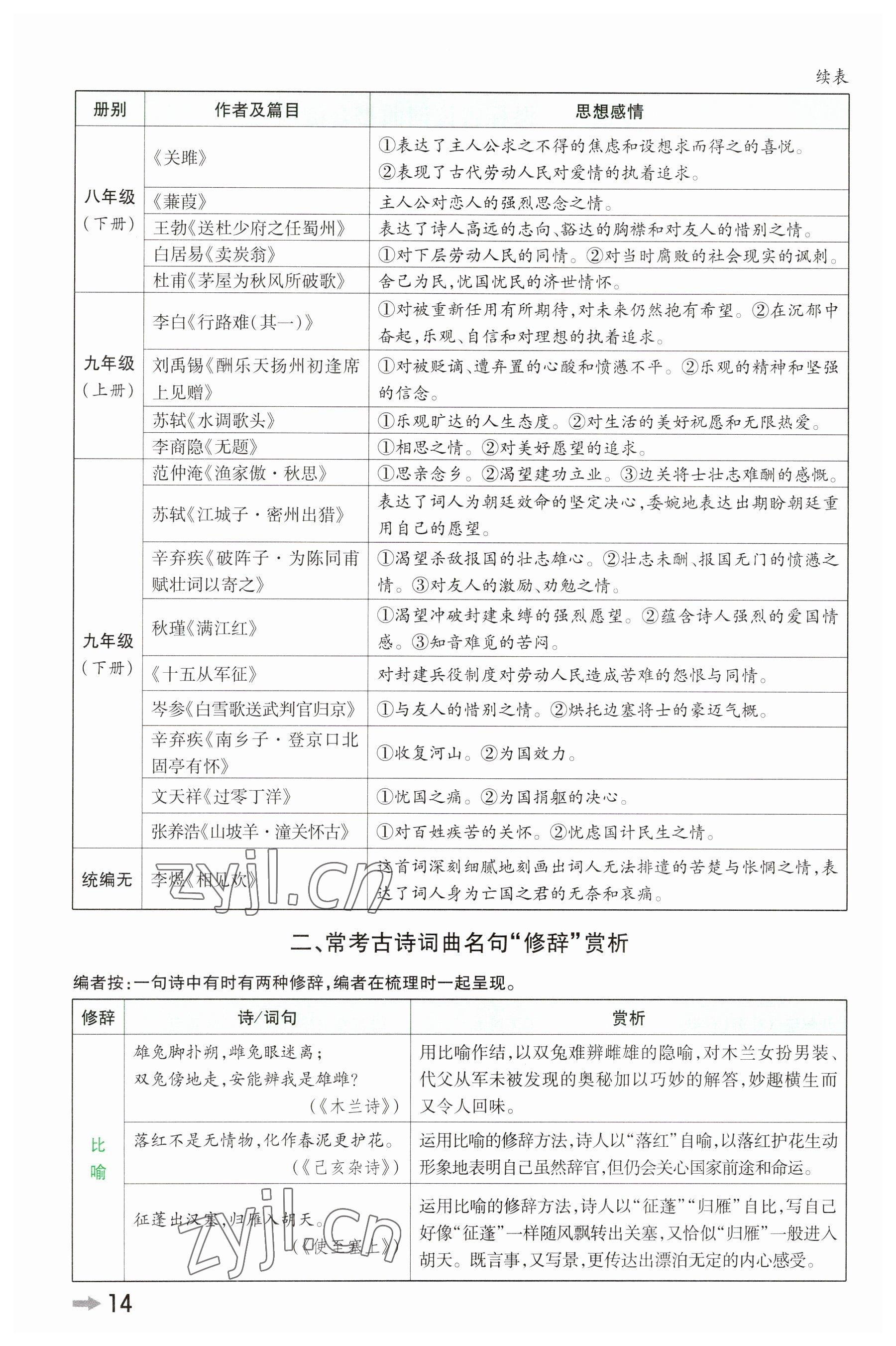 2023年領(lǐng)揚(yáng)文化中考研究語(yǔ)文河南專(zhuān)版 參考答案第13頁(yè)