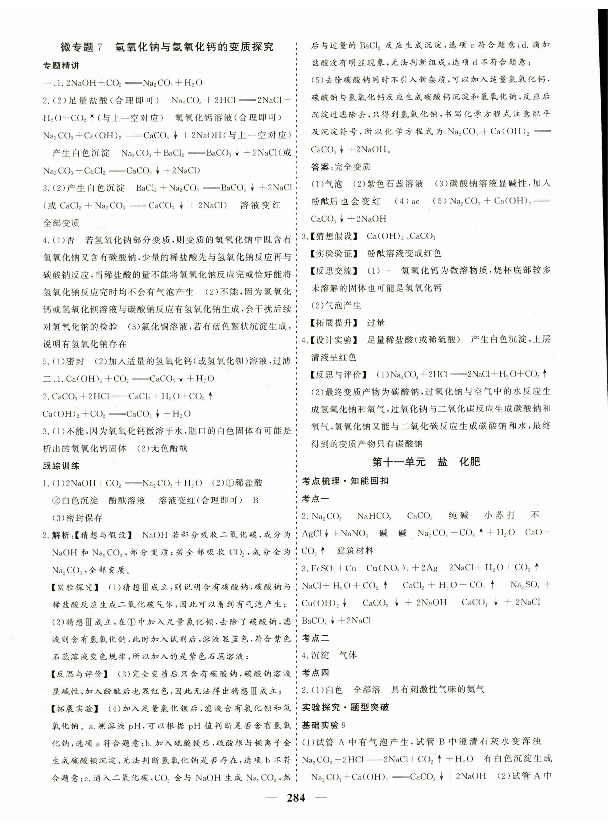 2023年優化探究中考總復習化學江西專版 第16頁