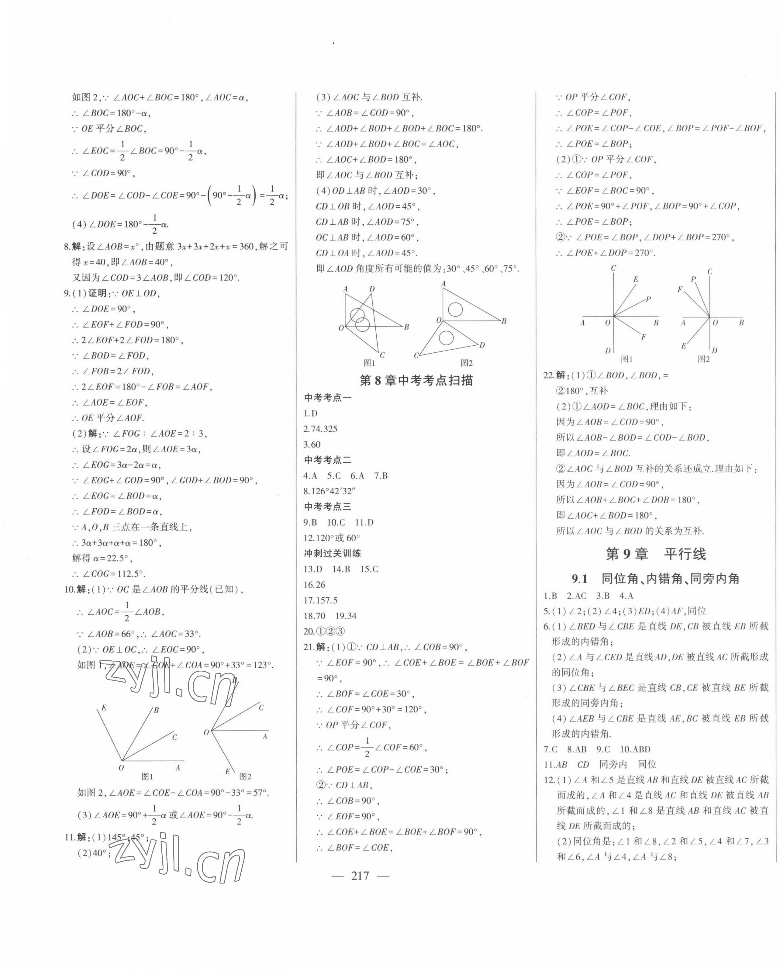 2023年初中新課標(biāo)名師學(xué)案智慧大課堂七年級(jí)數(shù)學(xué)下冊(cè)青島版 第5頁(yè)