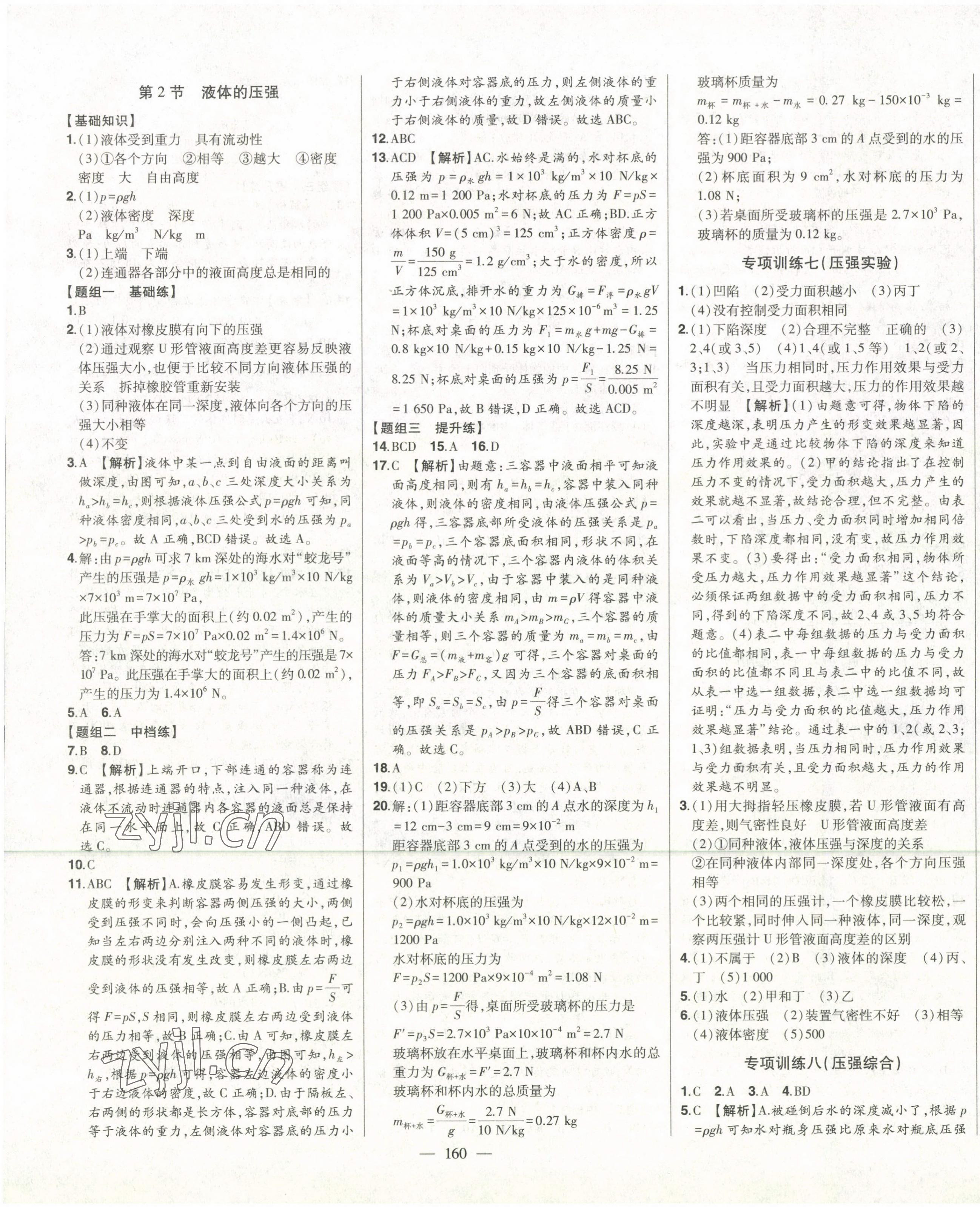 2023年初中新课标名师学案智慧大课堂八年级物理下册人教版 第5页