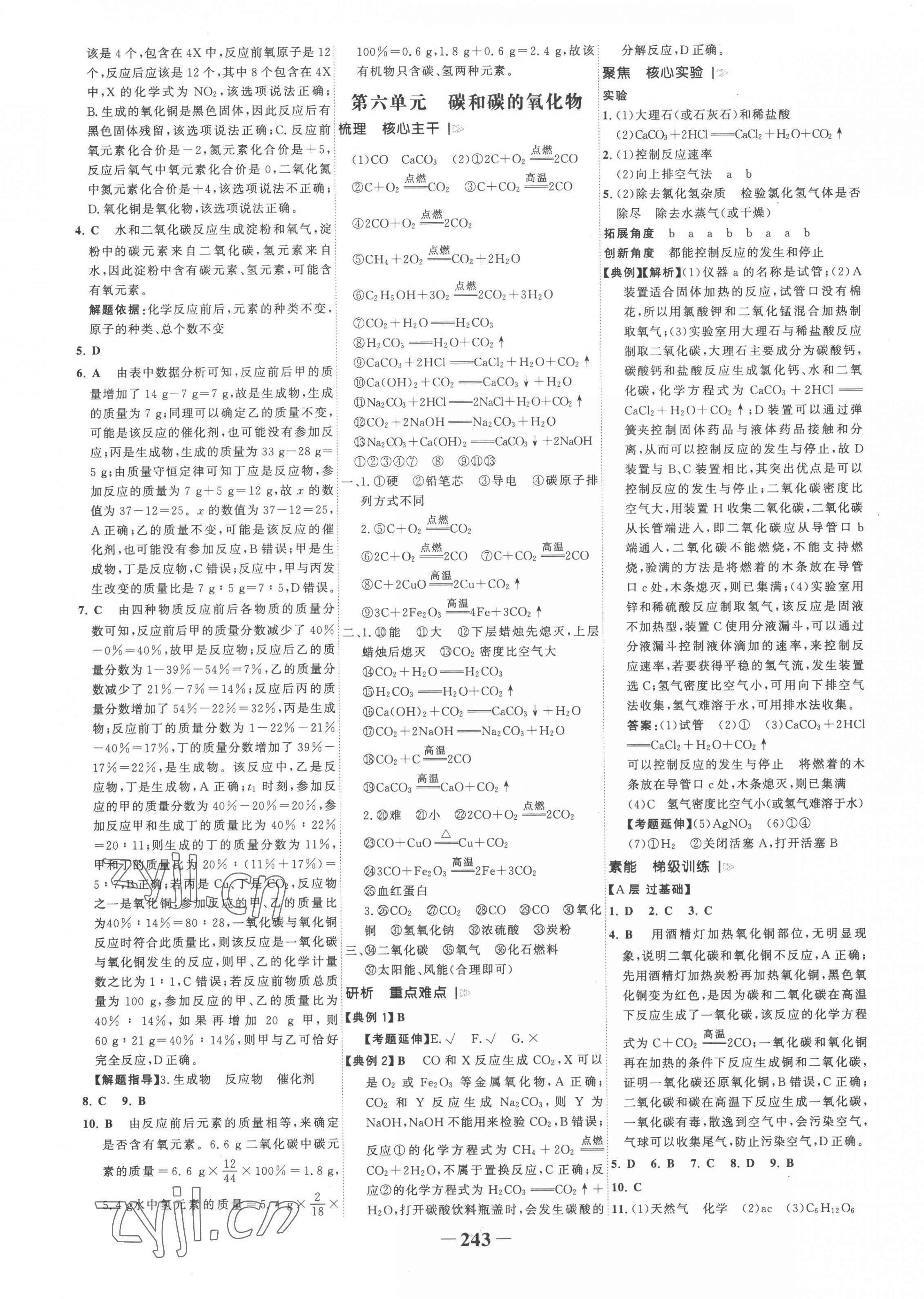 2023年世纪金榜初中全程复习方略化学人教版 第7页