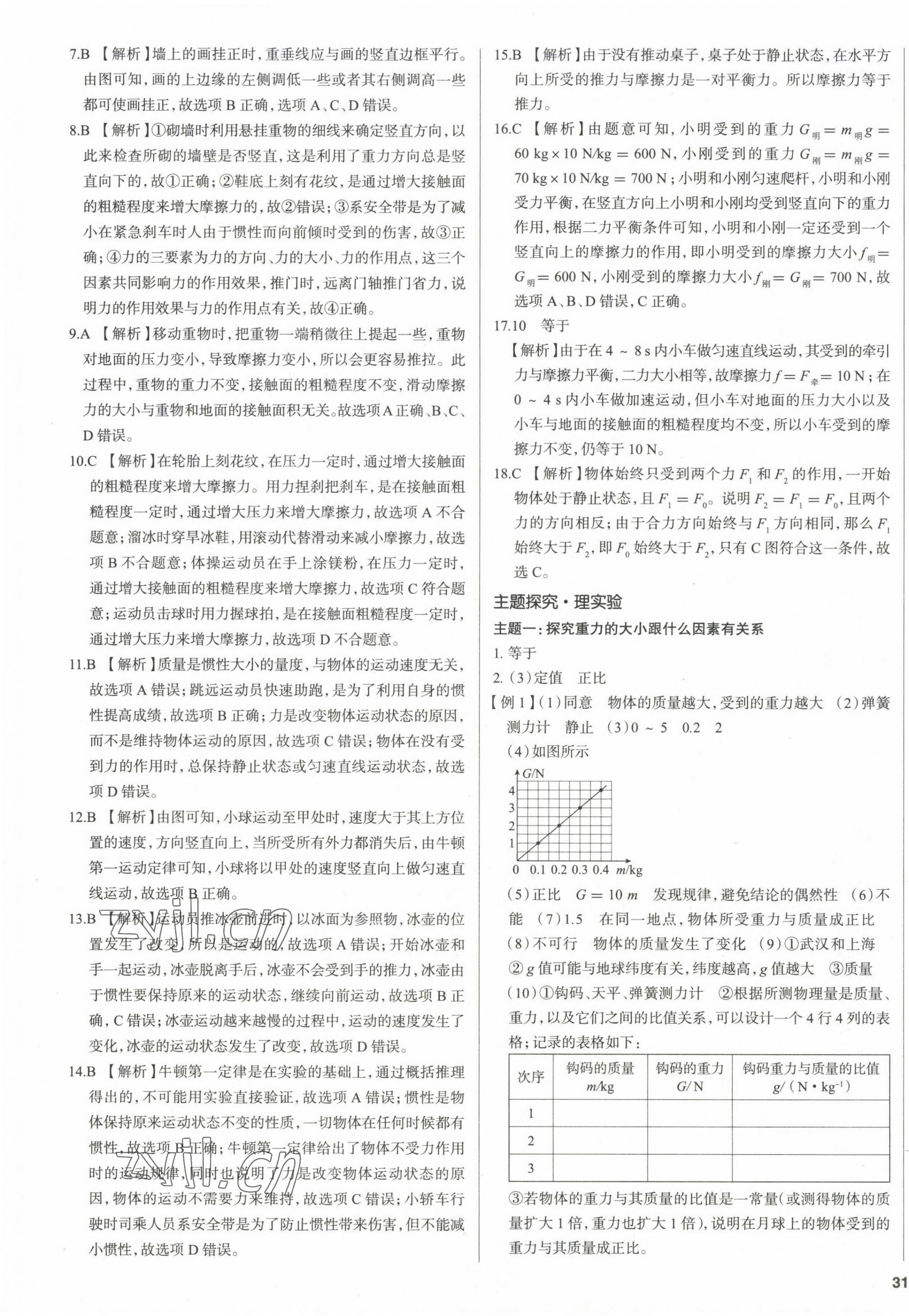 2023年中考零距離物理 第9頁(yè)