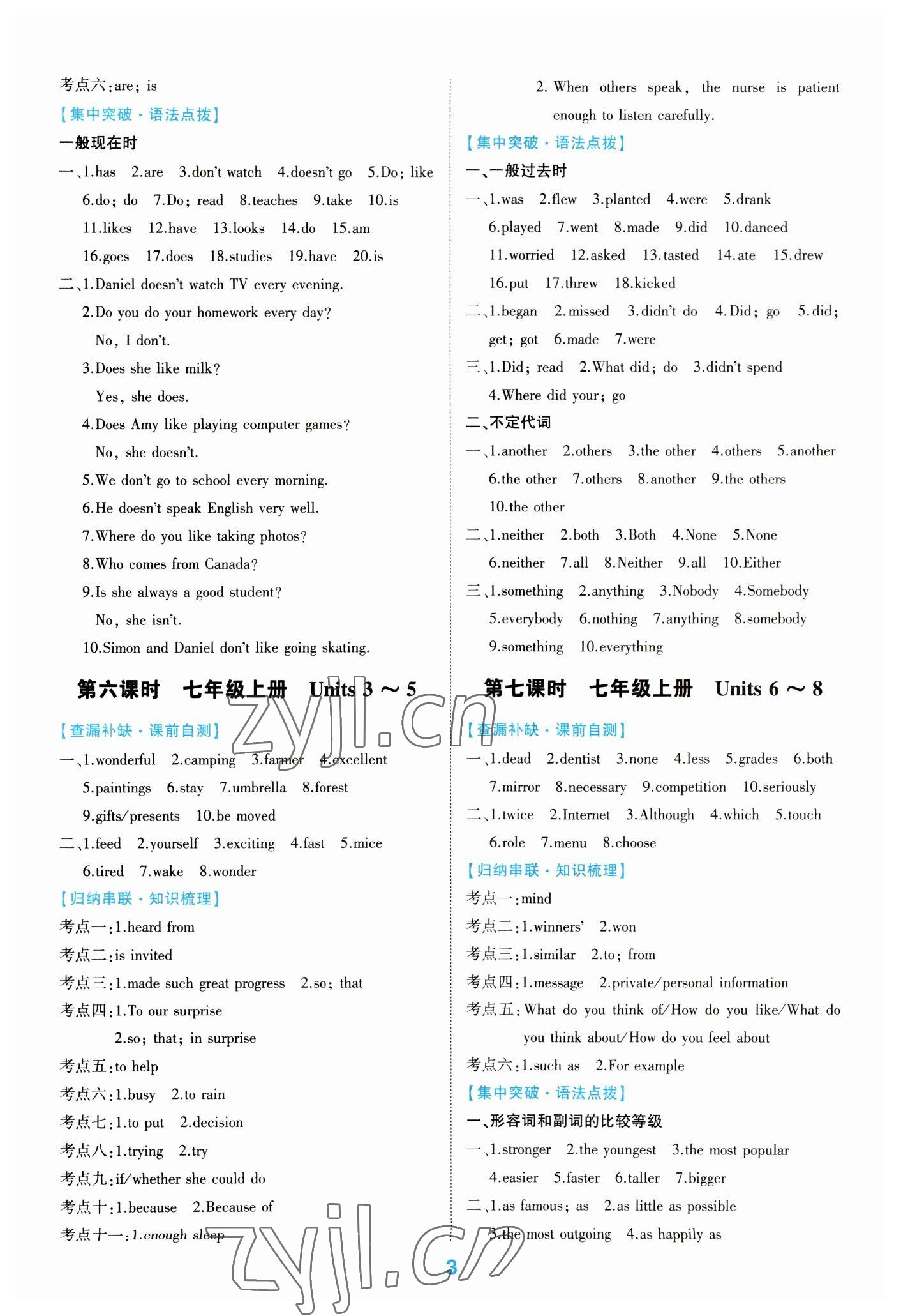 2023年學考傳奇英語五四專用&nbsp;第3頁